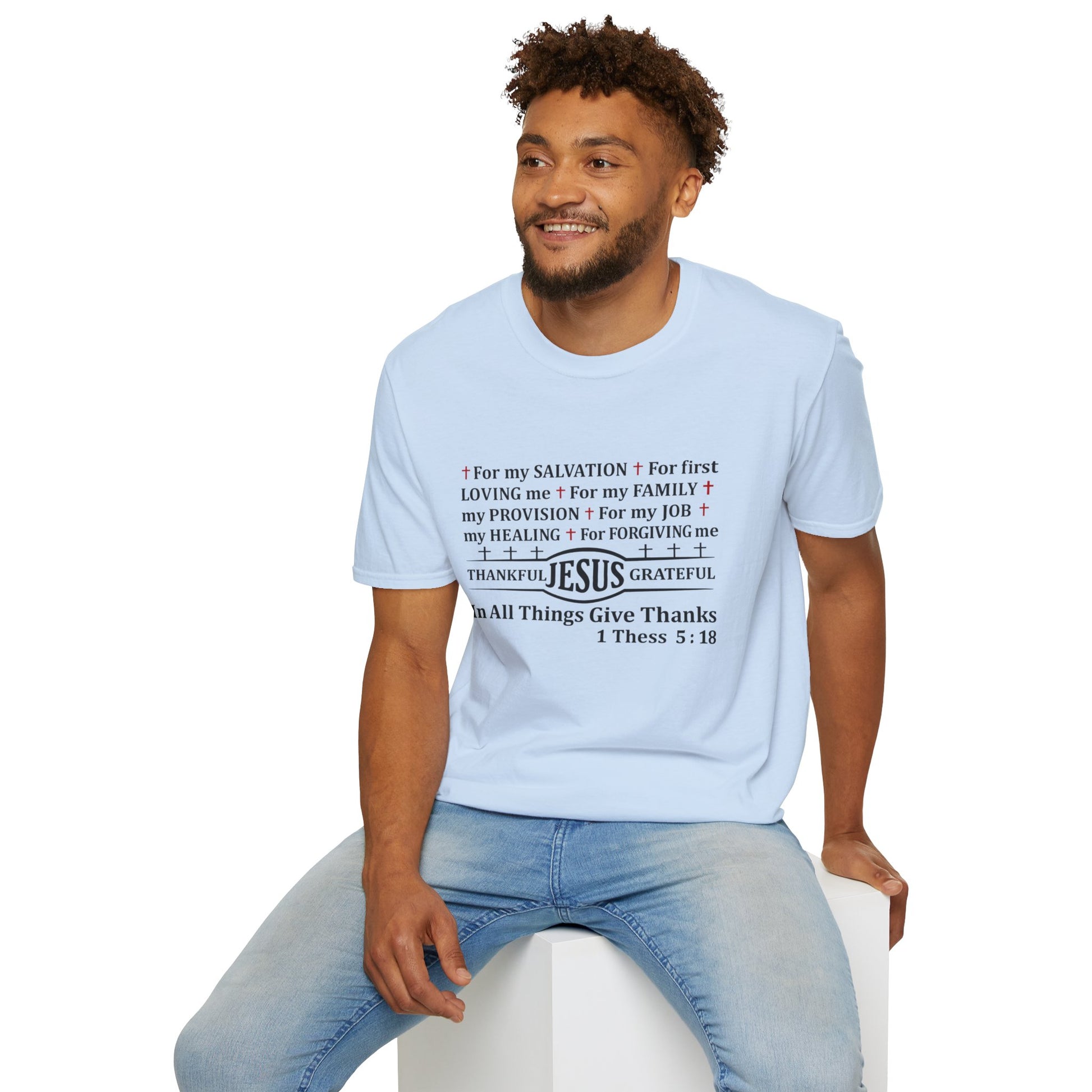Thankful Jesus Grateful T-Shirt