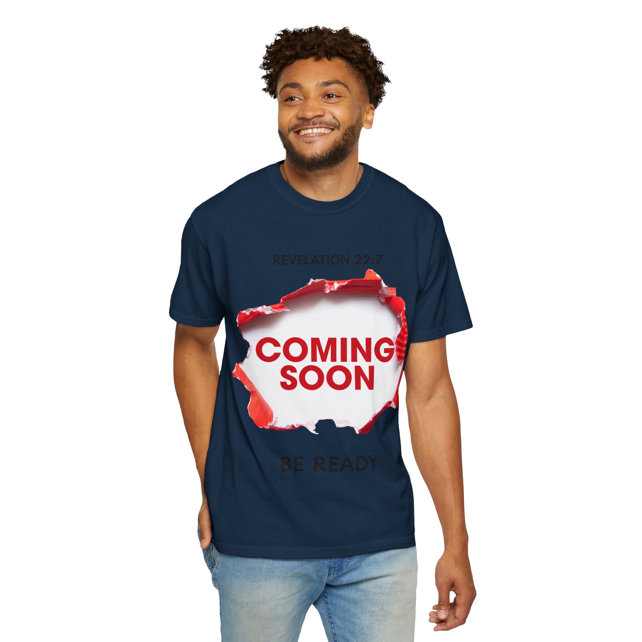 Revelation Message T-Shirt – Unisex Christian Prophetic Tee (Coming Soon)