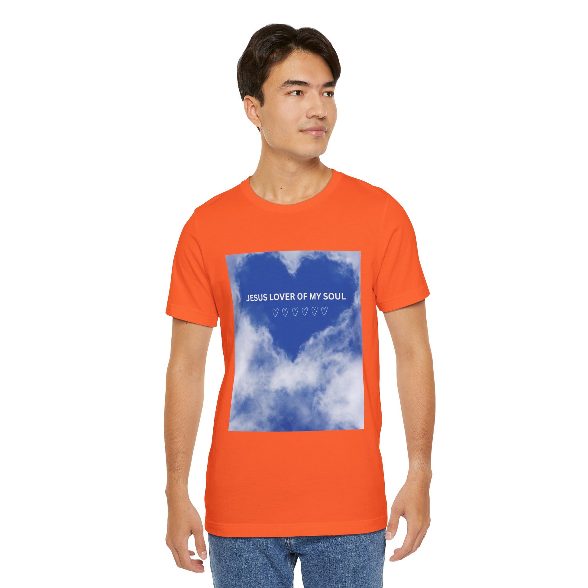 Jesus Lover of My Soul Tee - Comfort, Faith, Inspiration, Gift for Believers, Everyday Wear, Religious Apparel