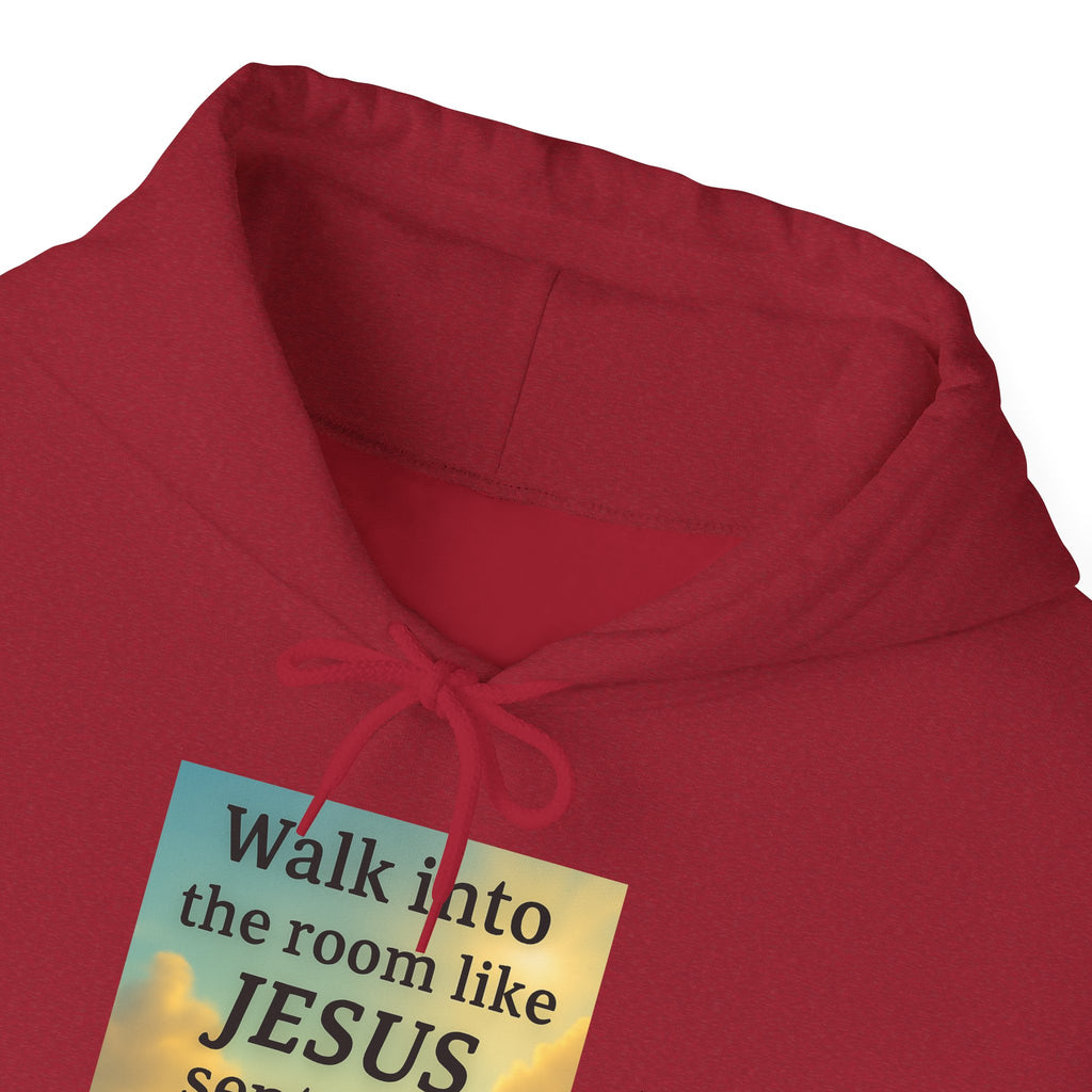 Walk Into The Room Unisex Heavy Blend™ Hooded Sweatshirt