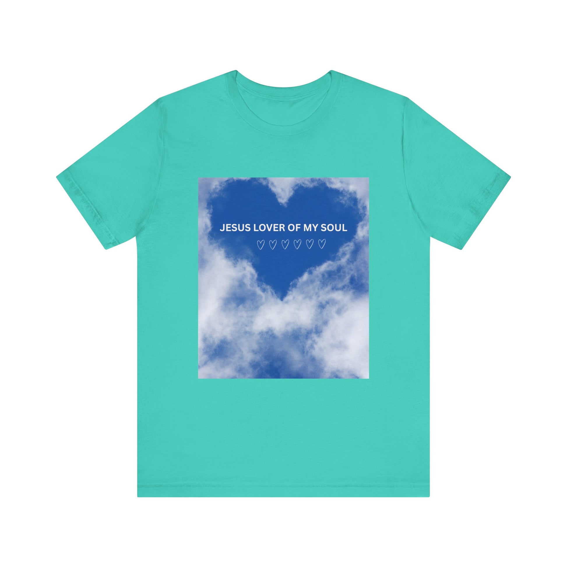 Jesus Lover of My Soul Tee - Comfort, Faith, Inspiration, Gift for Believers, Everyday Wear, Religious Apparel