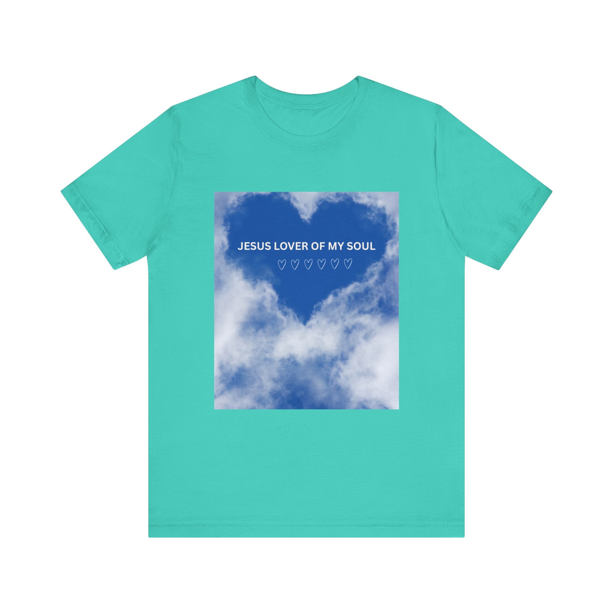 Jesus Lover of My Soul Tee - Comfort, Faith, Inspiration, Gift for Believers, Everyday Wear, Religious Apparel