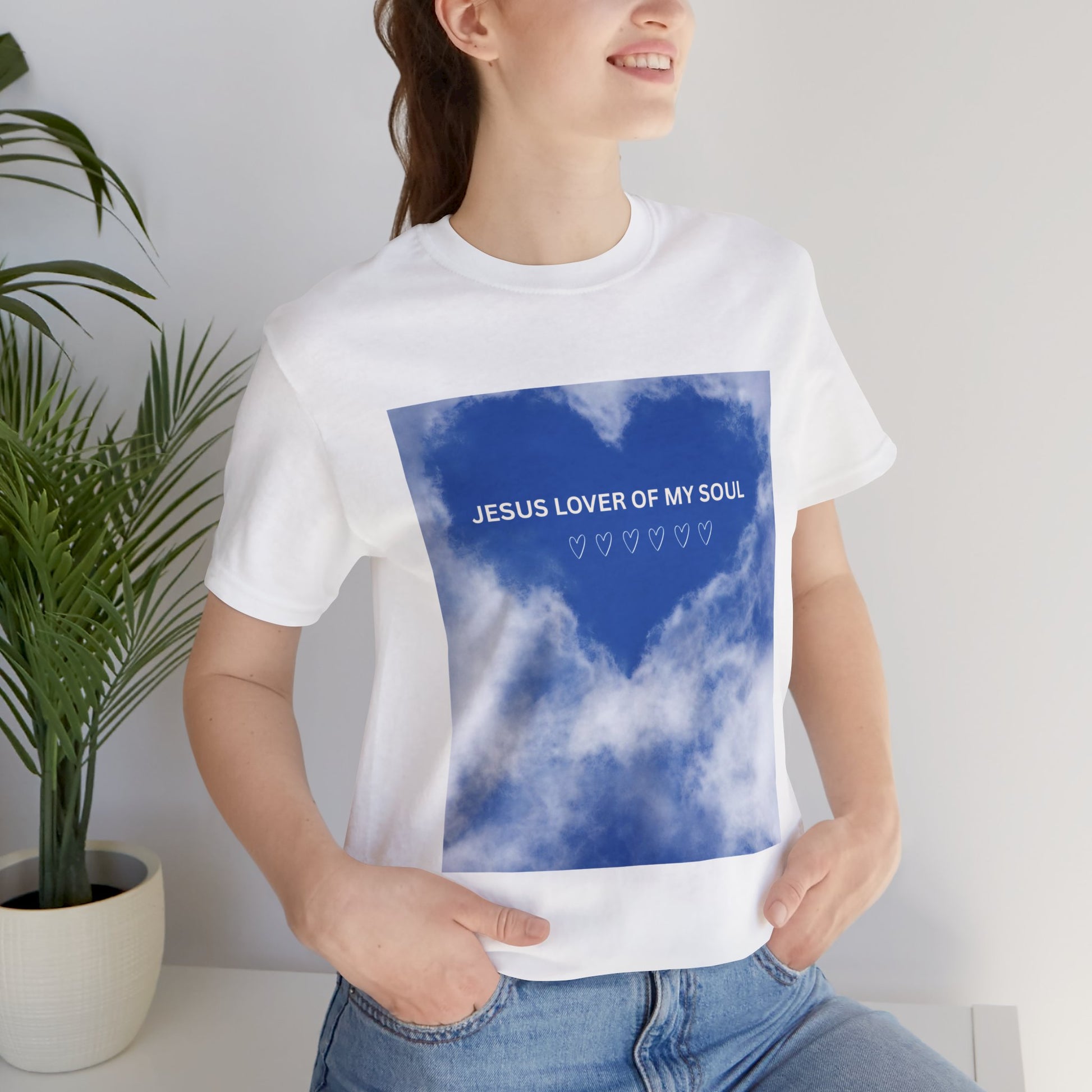 Jesus Lover of My Soul Tee - Comfort, Faith, Inspiration, Gift for Believers, Everyday Wear, Religious Apparel