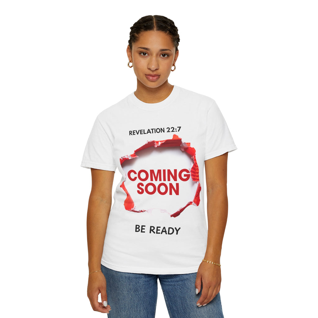 Revelation Message T-Shirt – Unisex Christian Prophetic Tee (Coming Soon)