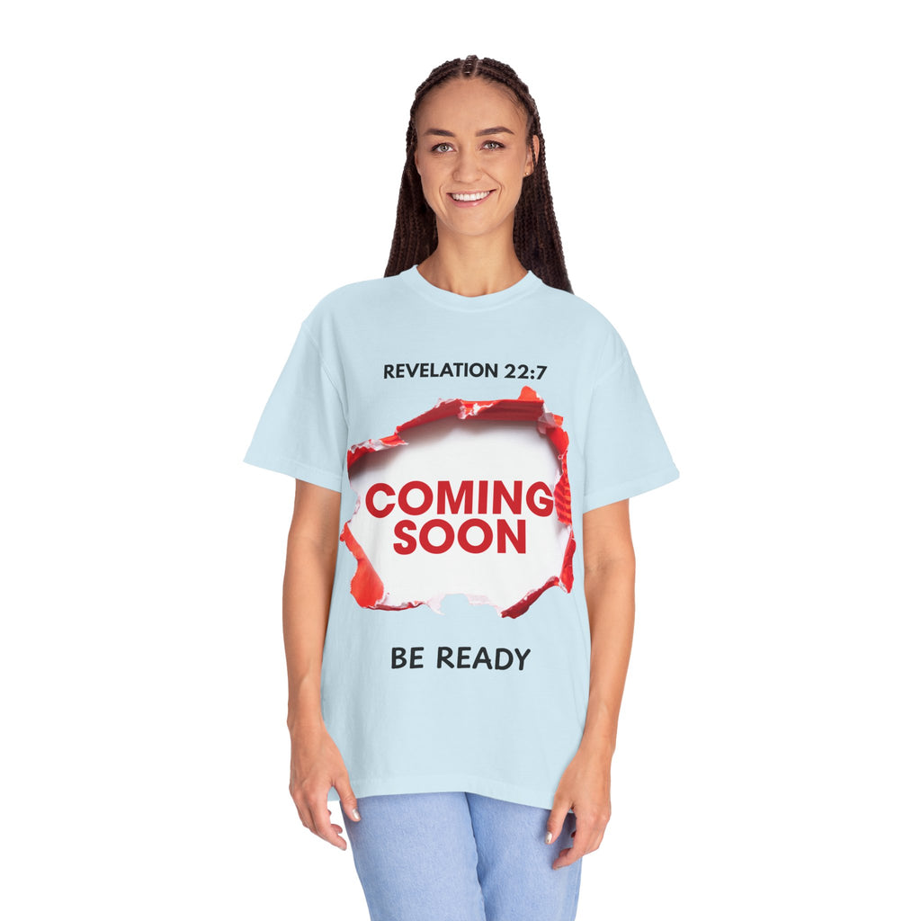 Revelation Message T-Shirt – Unisex Christian Prophetic Tee (Coming Soon)