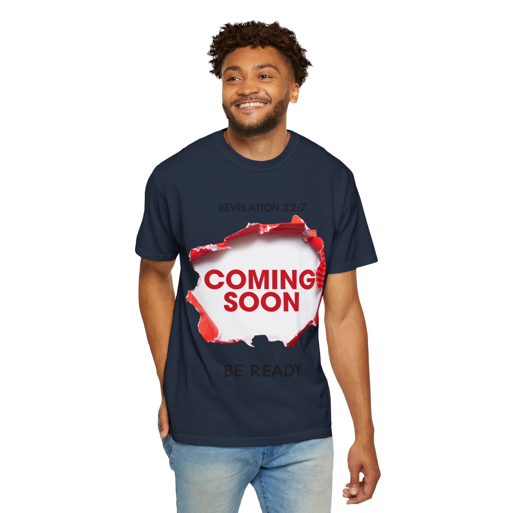 Revelation Message T-Shirt – Unisex Christian Prophetic Tee (Coming Soon)