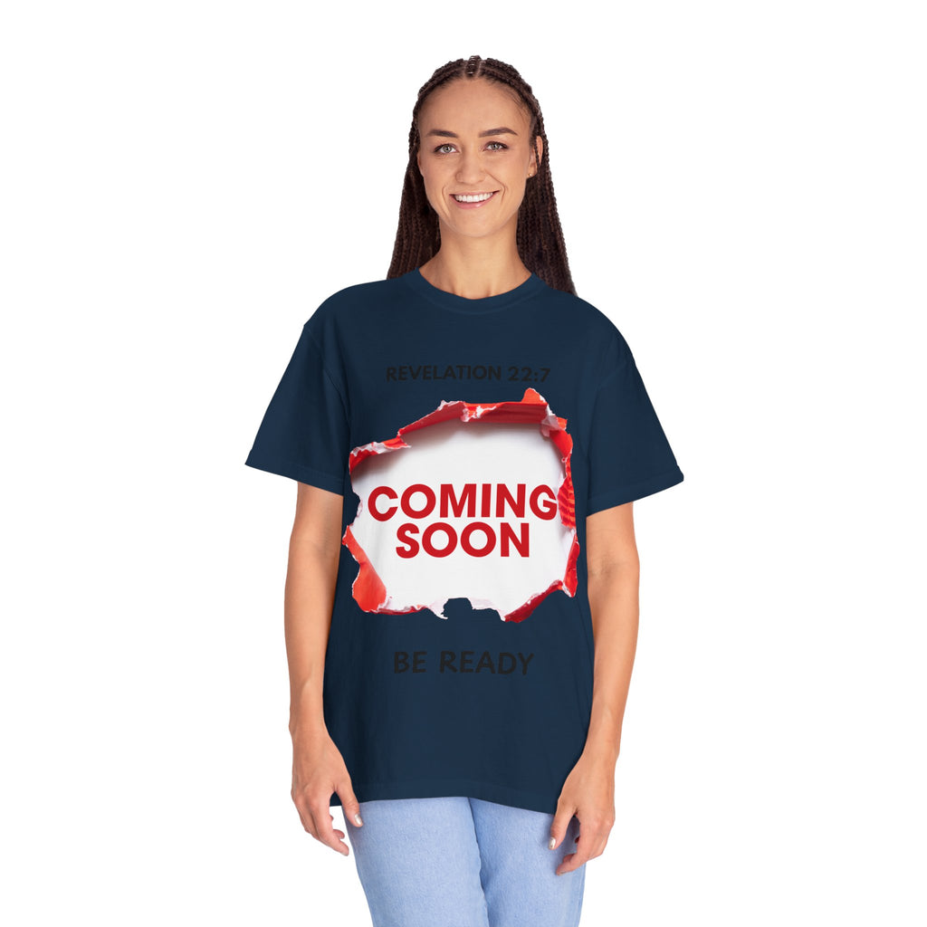 Revelation Message T-Shirt – Unisex Christian Prophetic Tee (Coming Soon)