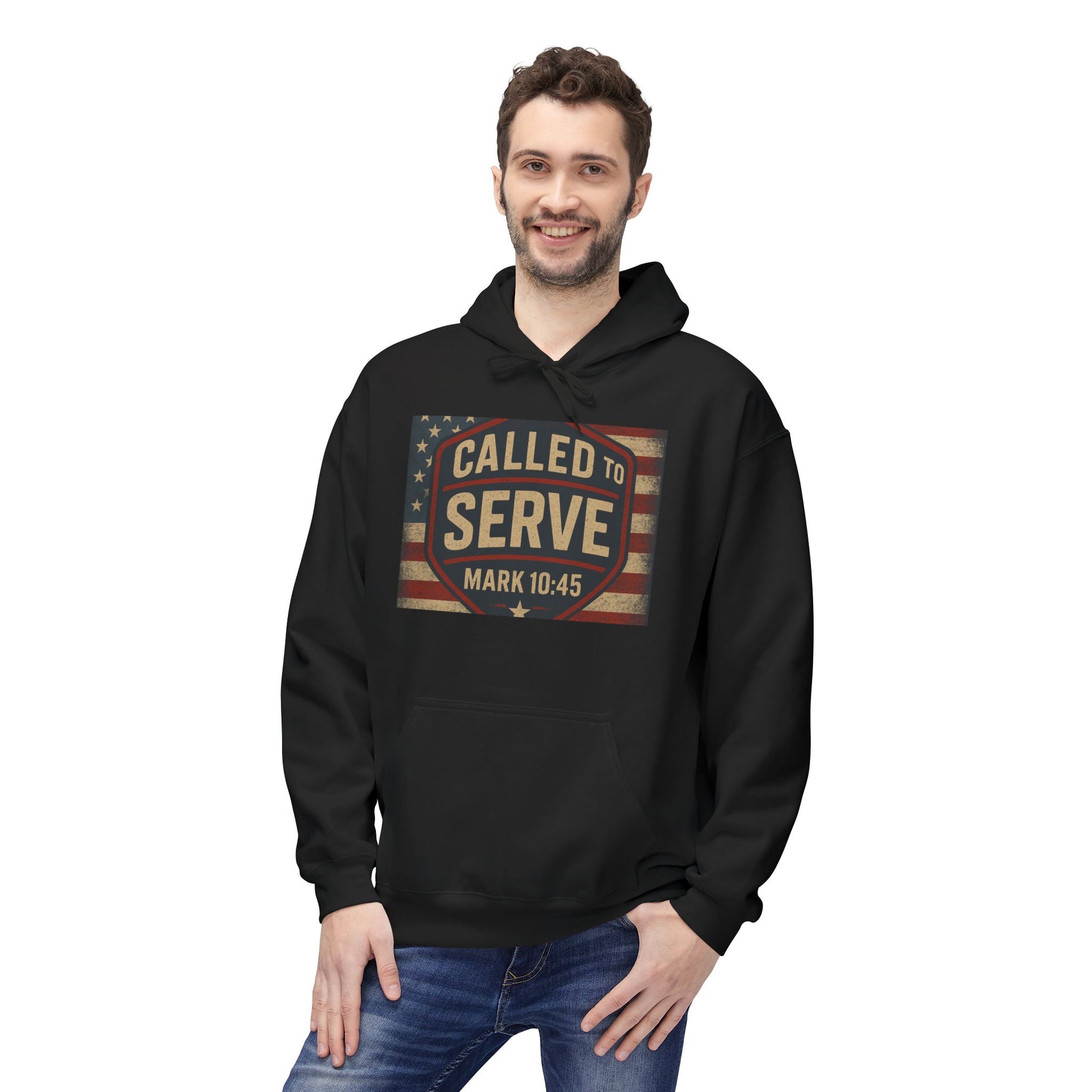 Called to Serve Hoodie – Unisex Midweight Fleece Sweatshirt