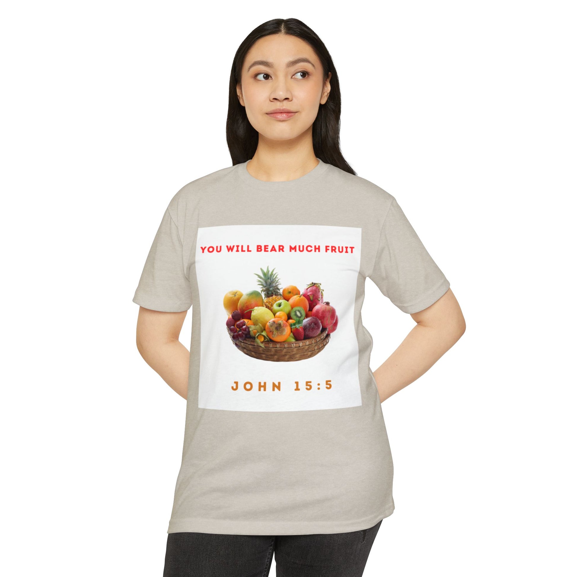 Fruitful Blessings Unisex T-Shirt, Inspirational Gift, Christian Tee, Summer Style, Motivational Shirt, Faith-Based Apparel