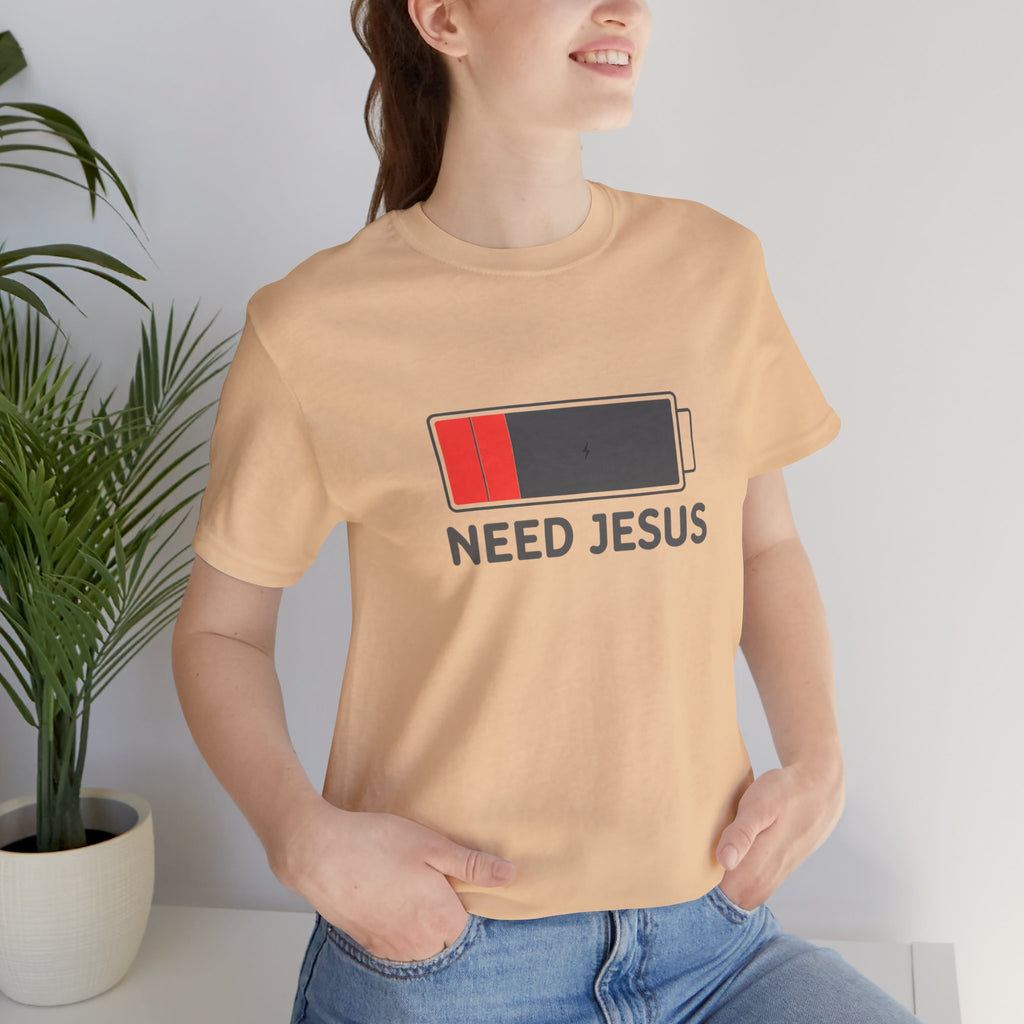 Faith-Inspired Short Sleeve Tee, Casual T-Shirt