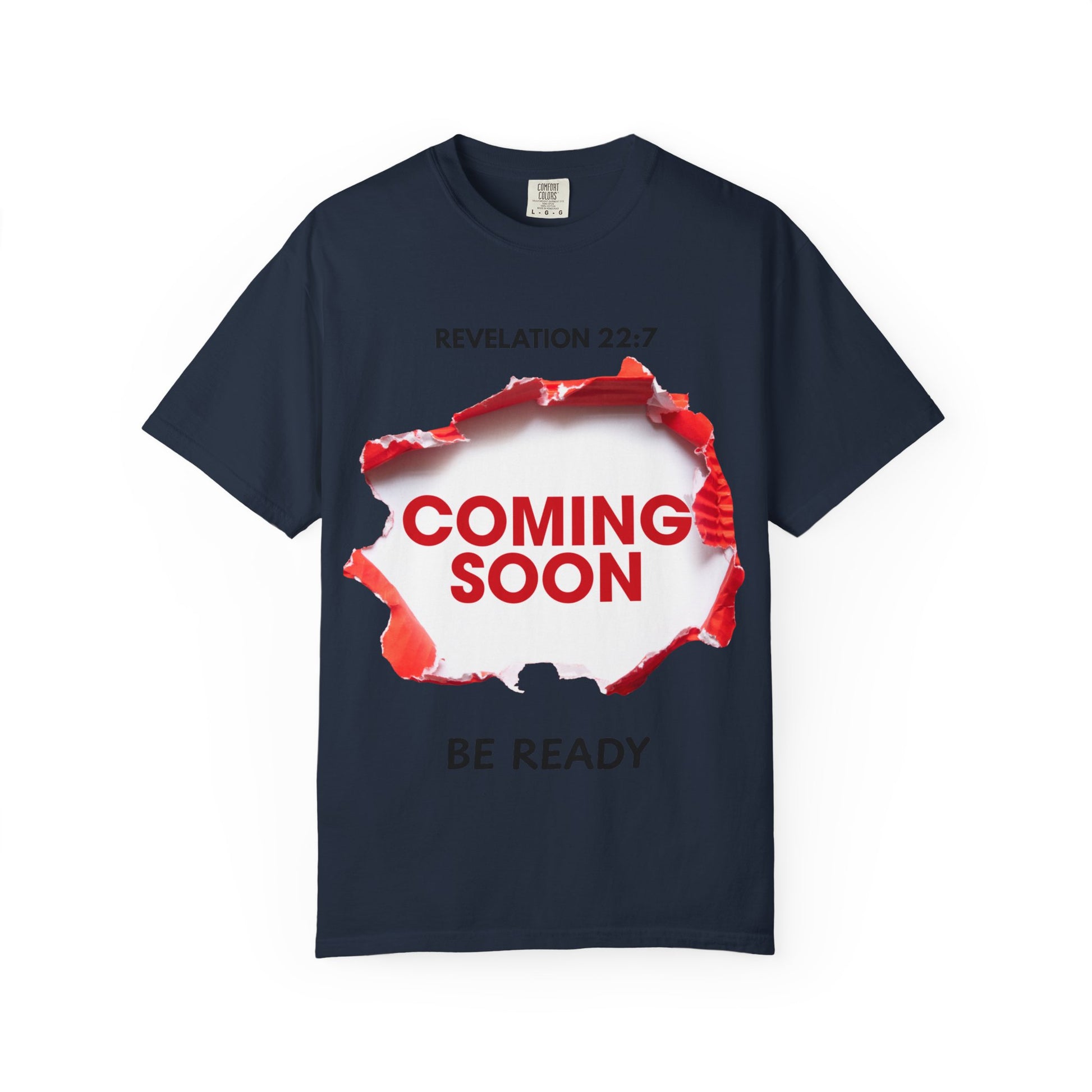Revelation Message T-Shirt – Unisex Christian Prophetic Tee (Coming Soon)