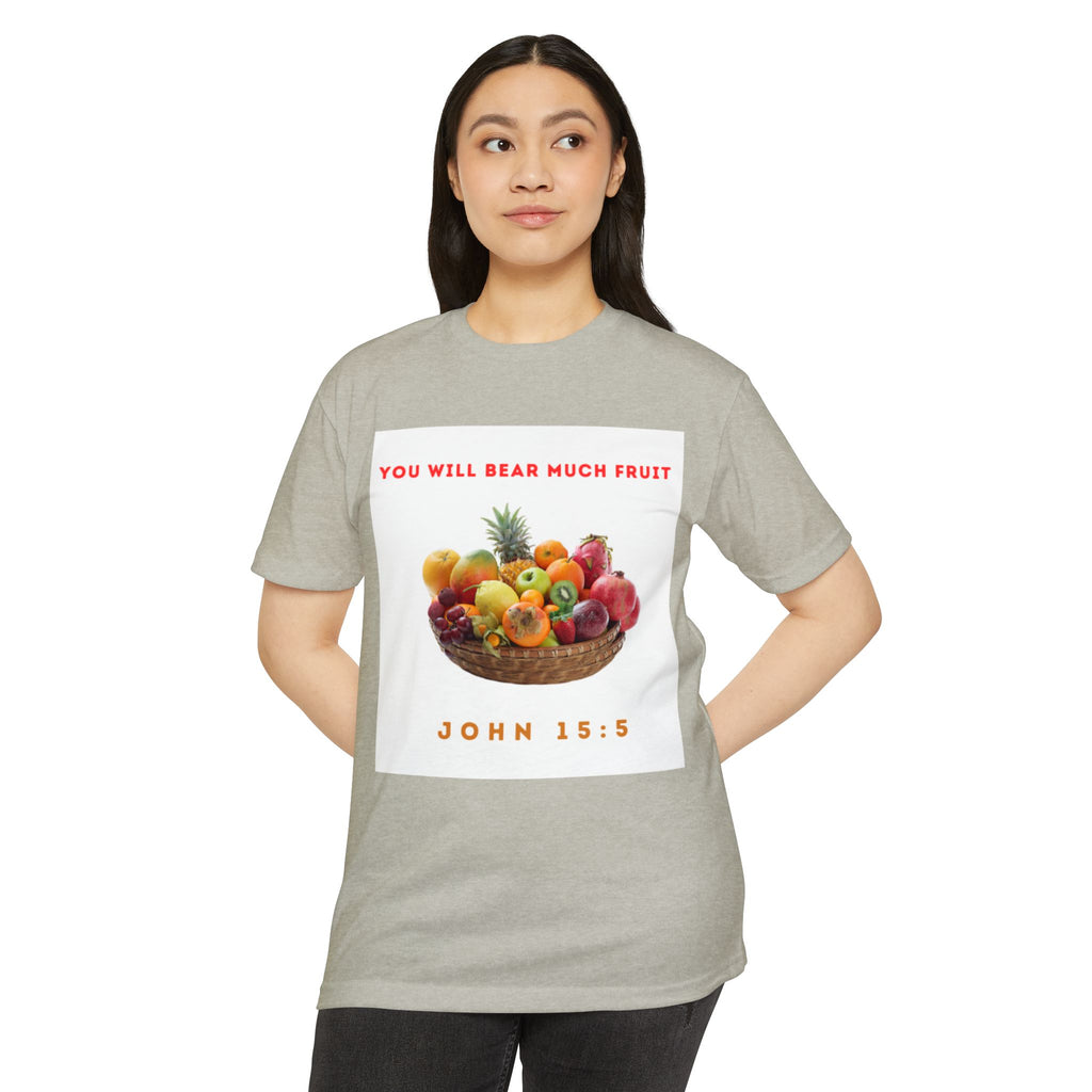 Fruitful Blessings Unisex T-Shirt, Inspirational Gift, Christian Tee, Summer Style, Motivational Shirt, Faith-Based Apparel