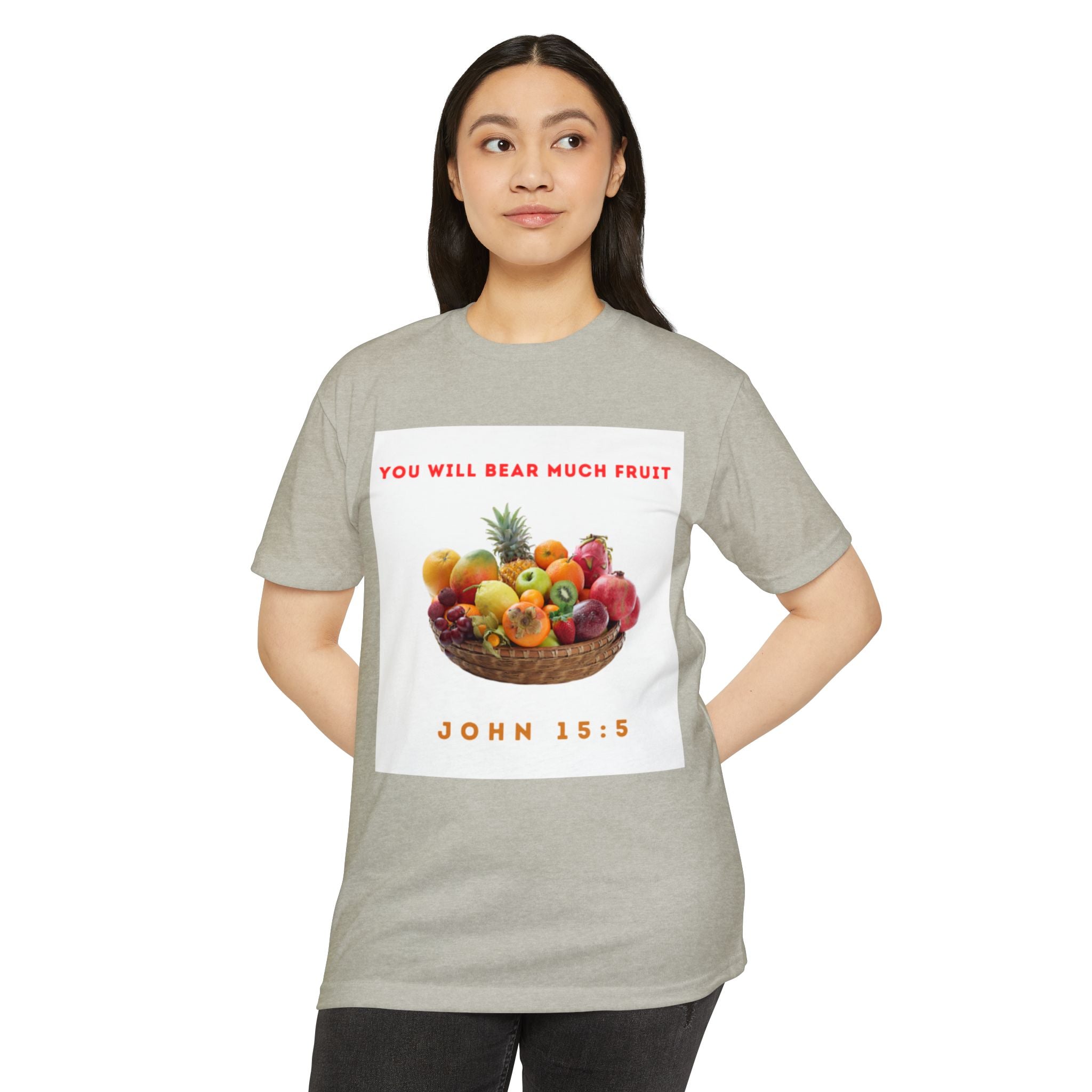 Fruitful Blessings Unisex T-Shirt, Inspirational Gift, Christian Tee, Summer Style, Motivational Shirt, Faith-Based Apparel