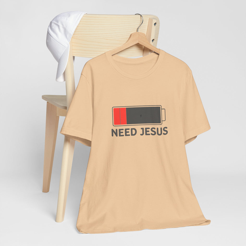 Faith-Inspired Short Sleeve Tee, Casual T-Shirt