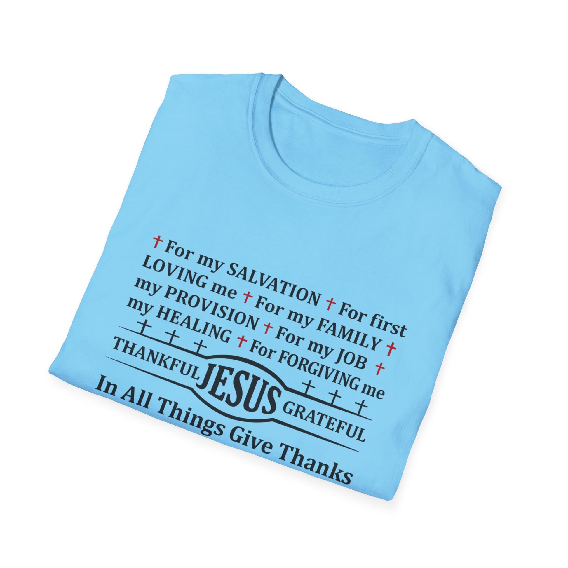 Thankful Jesus Grateful T-Shirt