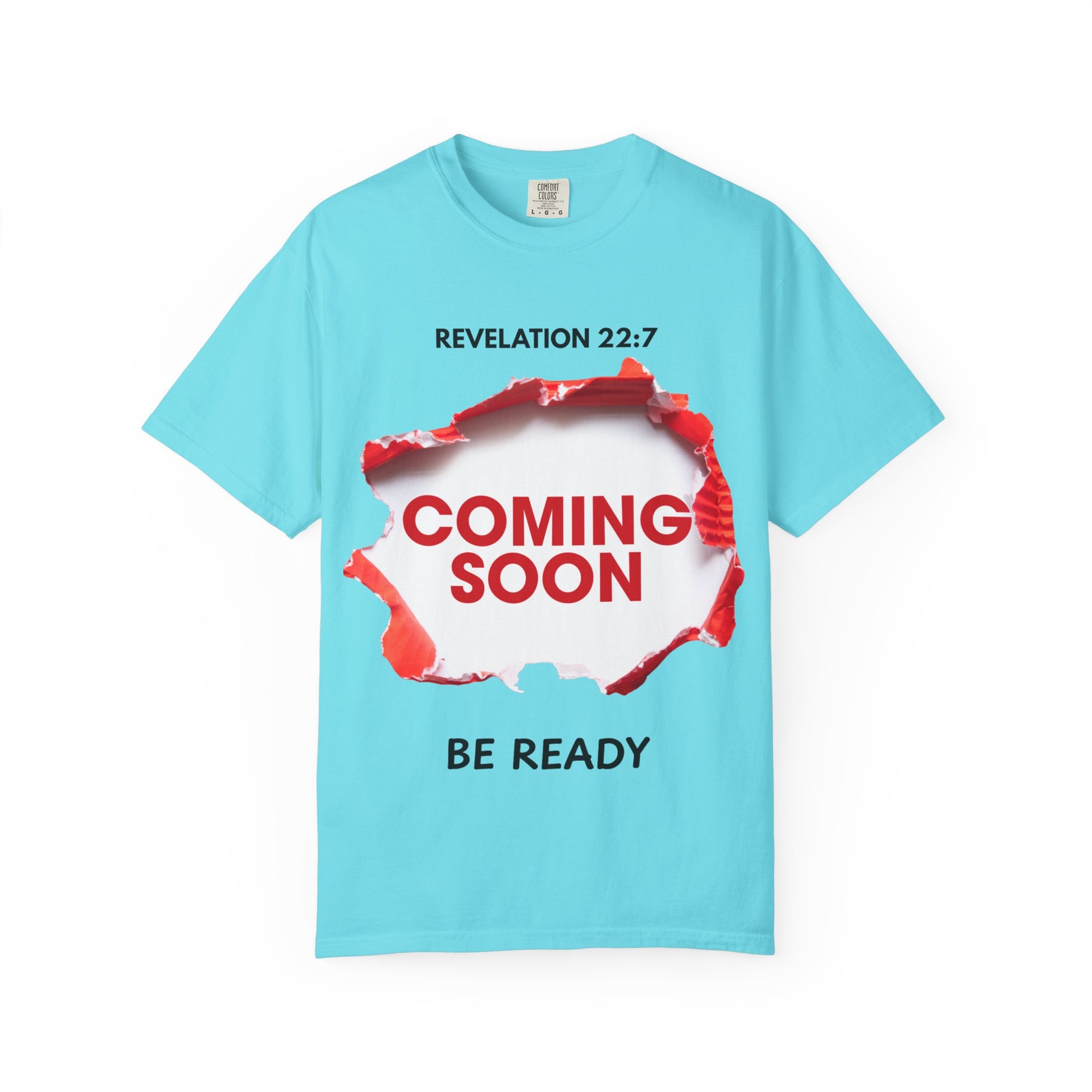 Revelation Message T-Shirt – Unisex Christian Prophetic Tee (Coming Soon)