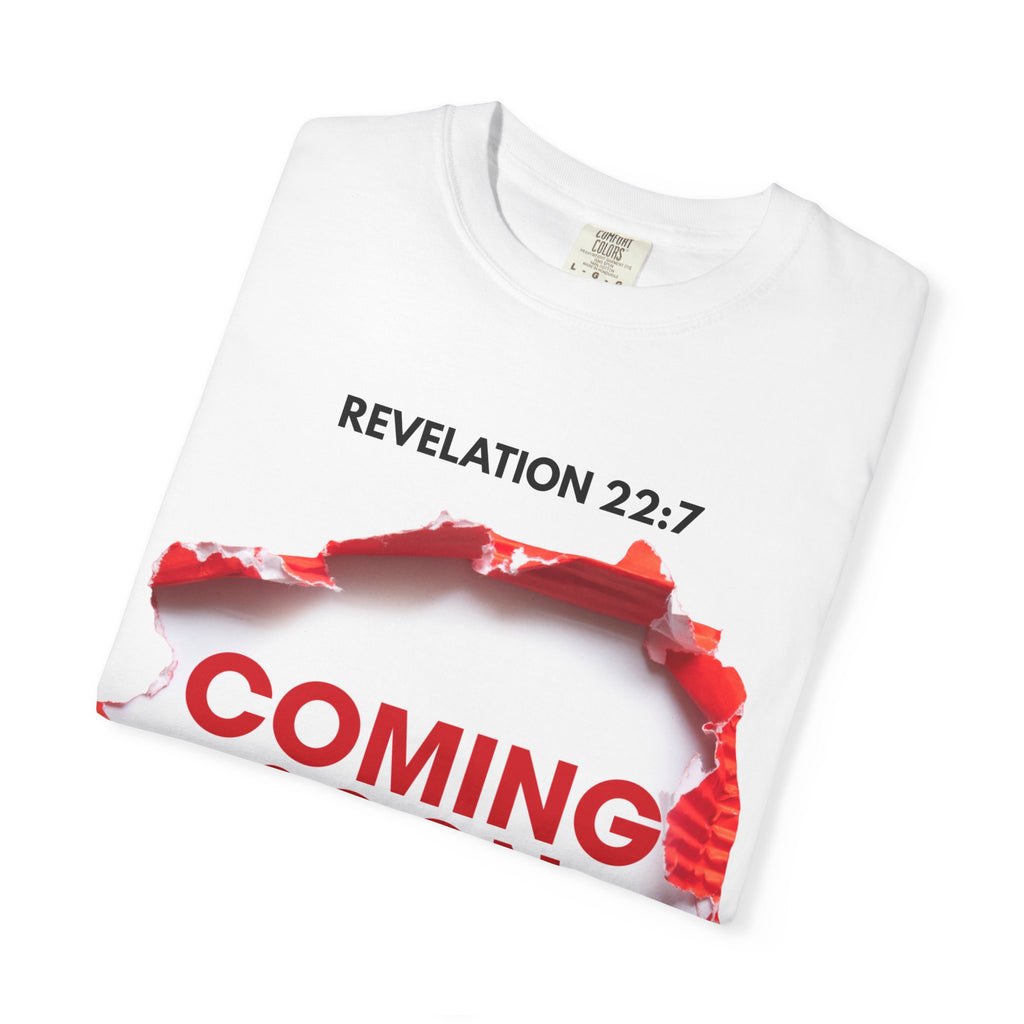 Revelation Message T-Shirt – Unisex Christian Prophetic Tee (Coming Soon)