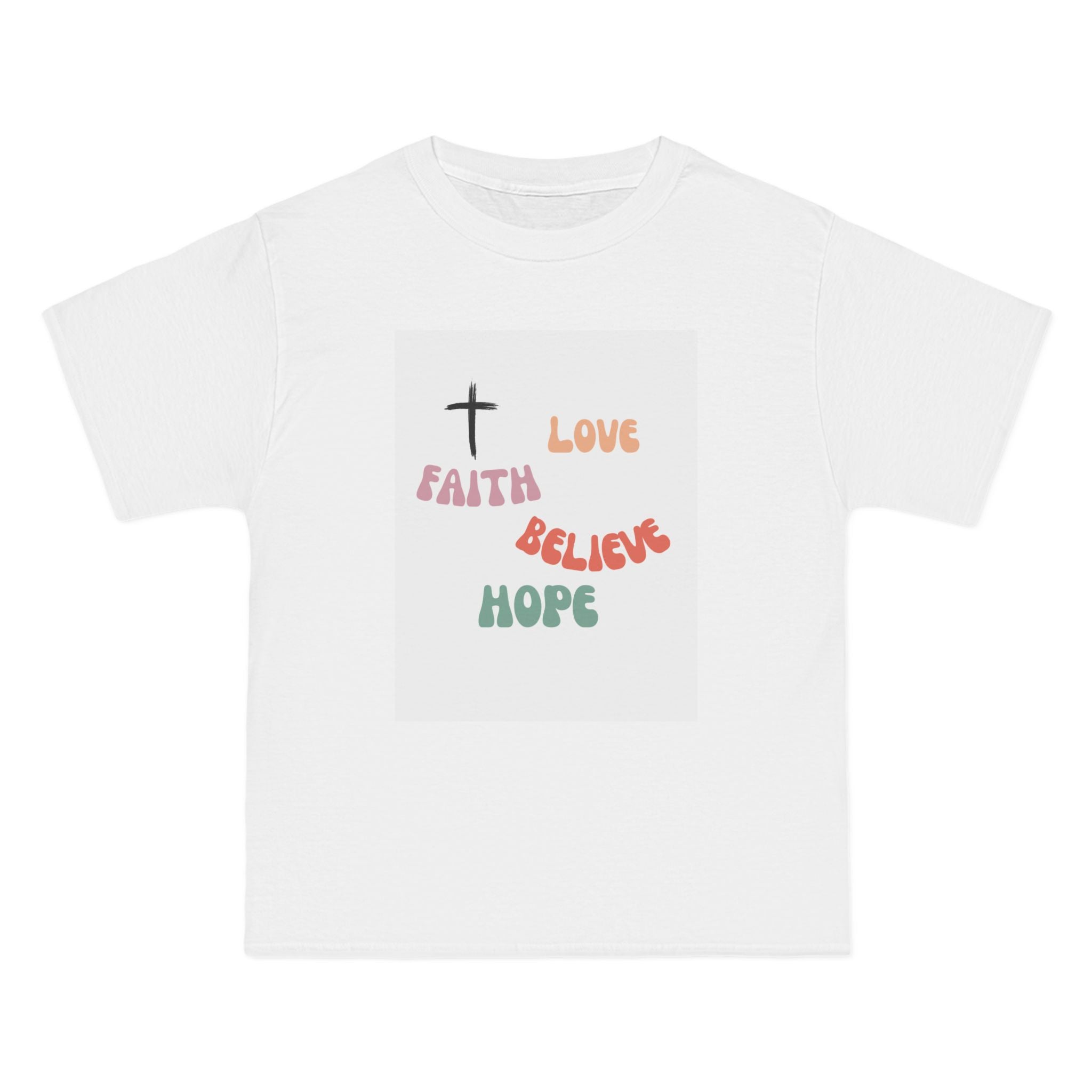 LOVE FAITH HOPE Inspirational T-Shirt