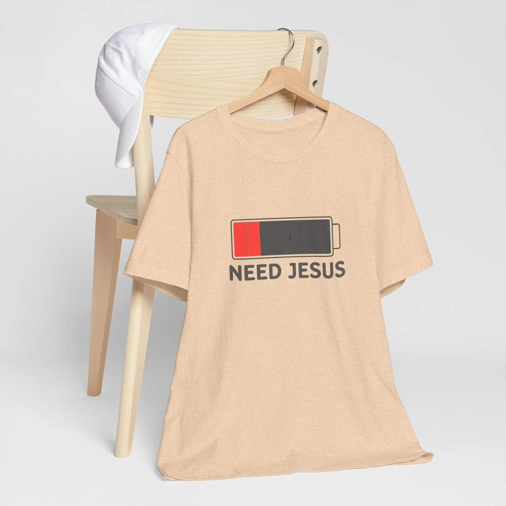 Faith-Inspired Short Sleeve Tee, Casual T-Shirt