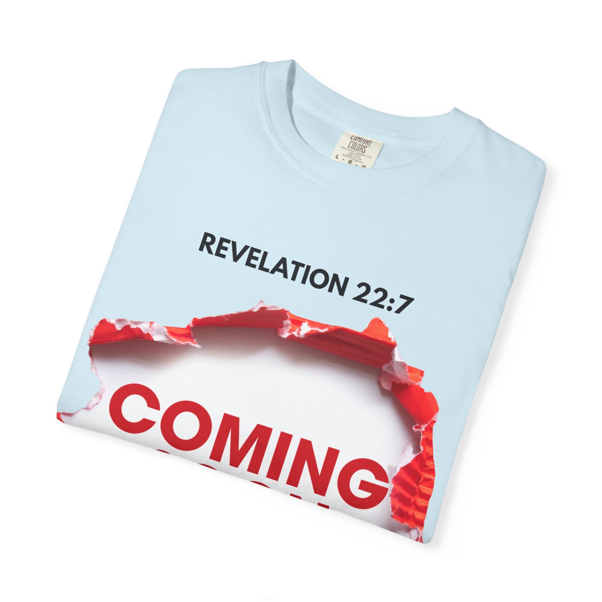 Revelation Message T-Shirt – Unisex Christian Prophetic Tee (Coming Soon)