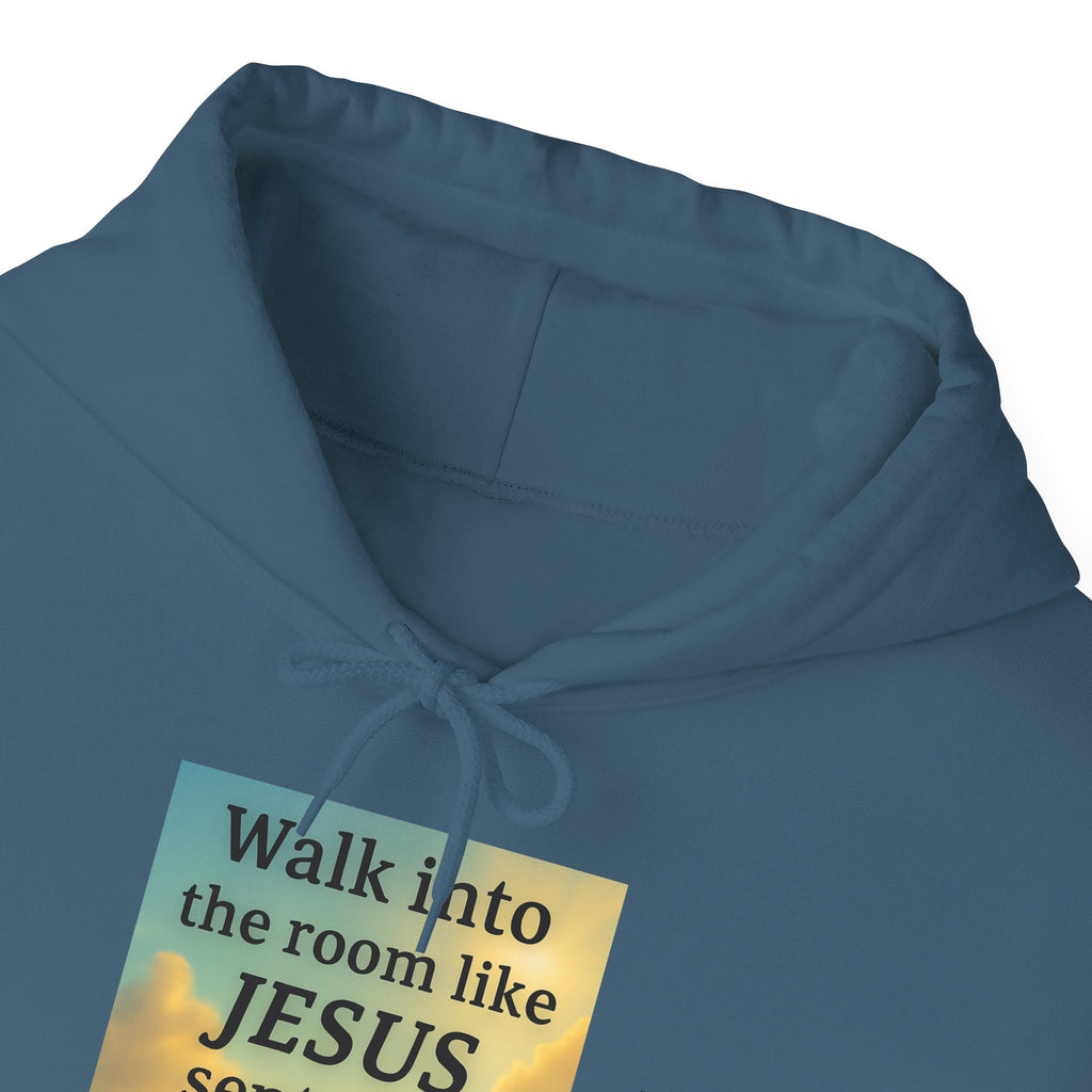 Walk Into The Room Unisex Heavy Blend™ Hooded Sweatshirt