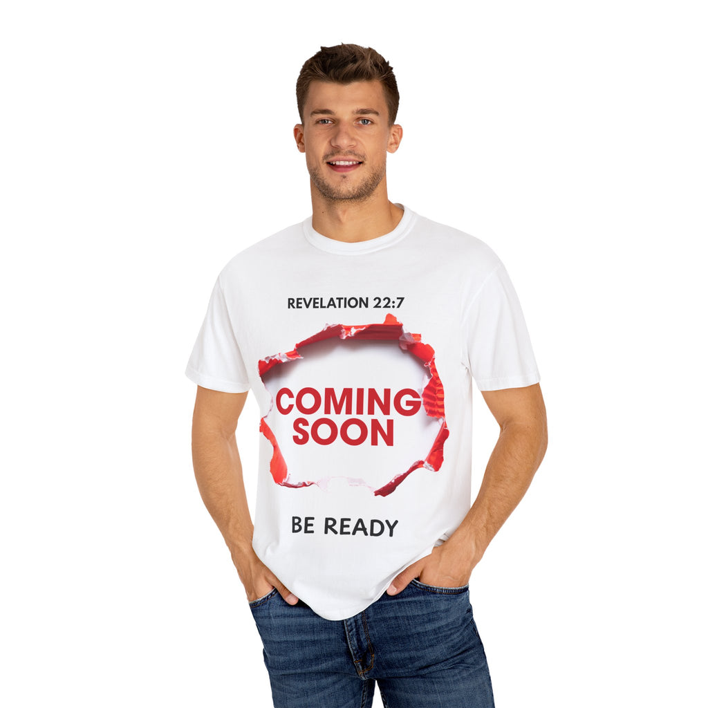 Revelation Message T-Shirt – Unisex Christian Prophetic Tee (Coming Soon)