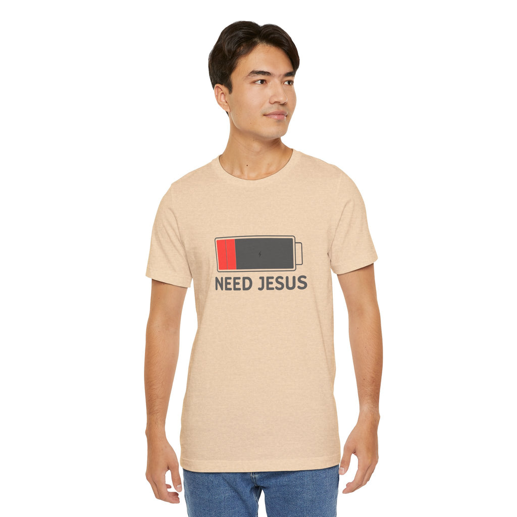 Faith-Inspired Short Sleeve Tee, Casual T-Shirt
