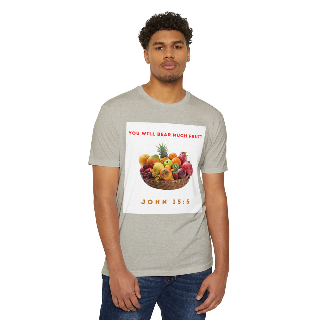 Fruitful Blessings Unisex T-Shirt, Inspirational Gift, Christian Tee, Summer Style, Motivational Shirt, Faith-Based Apparel