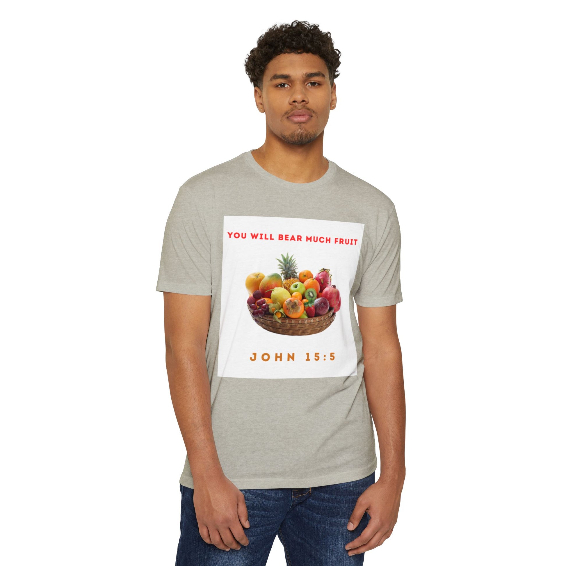 Fruitful Blessings Unisex T-Shirt, Inspirational Gift, Christian Tee, Summer Style, Motivational Shirt, Faith-Based Apparel