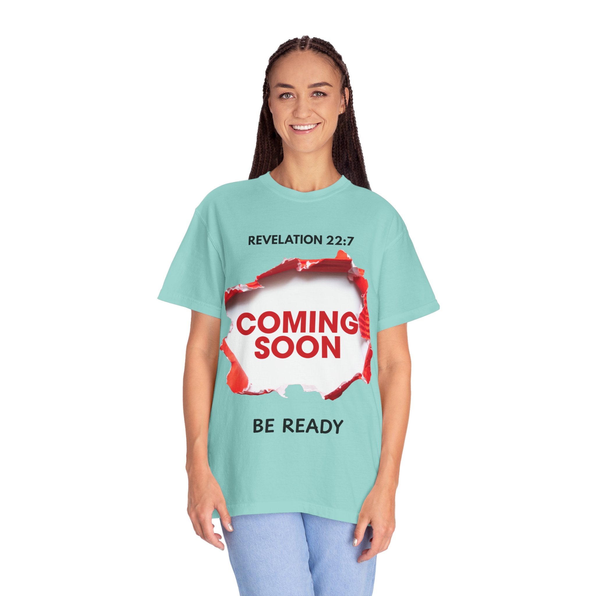 Revelation Message T-Shirt – Unisex Christian Prophetic Tee (Coming Soon)