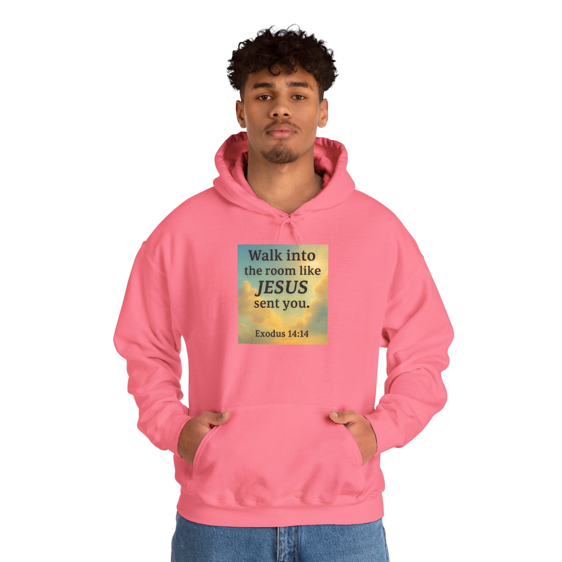 Walk Into The Room Unisex Heavy Blend™ Hooded Sweatshirt