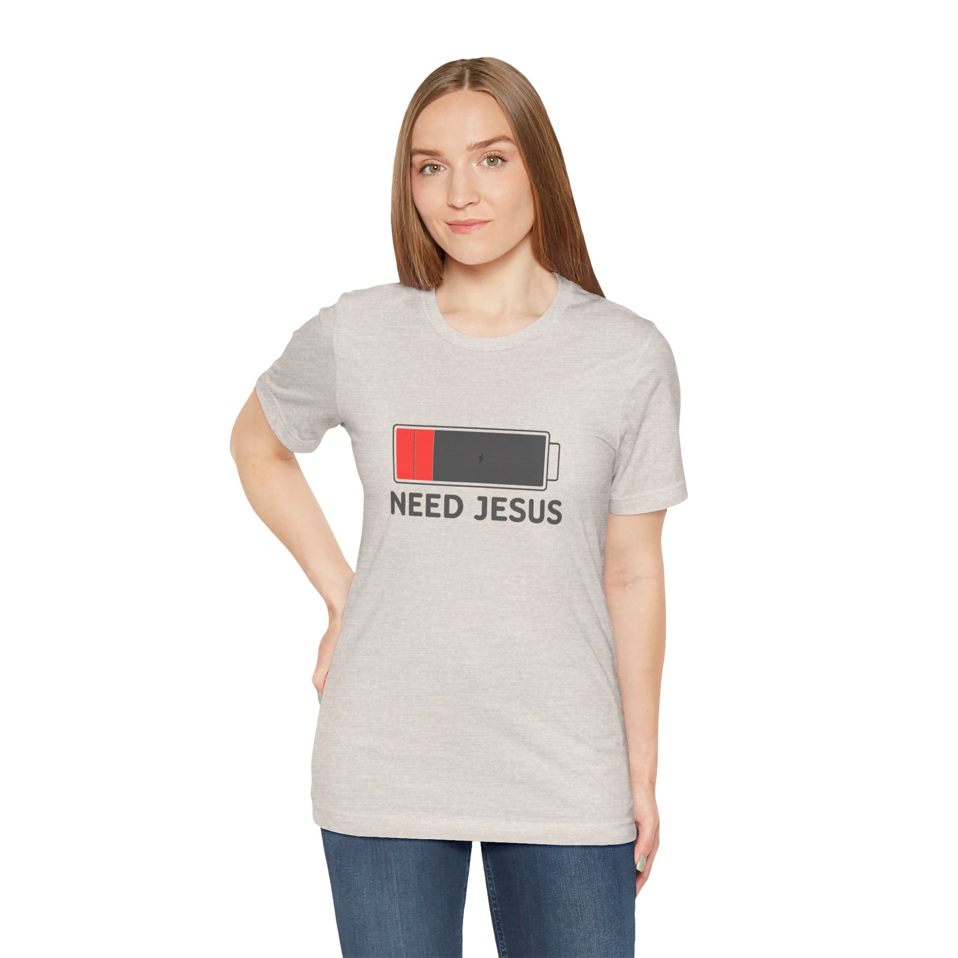 Faith-Inspired Short Sleeve Tee, Casual T-Shirt
