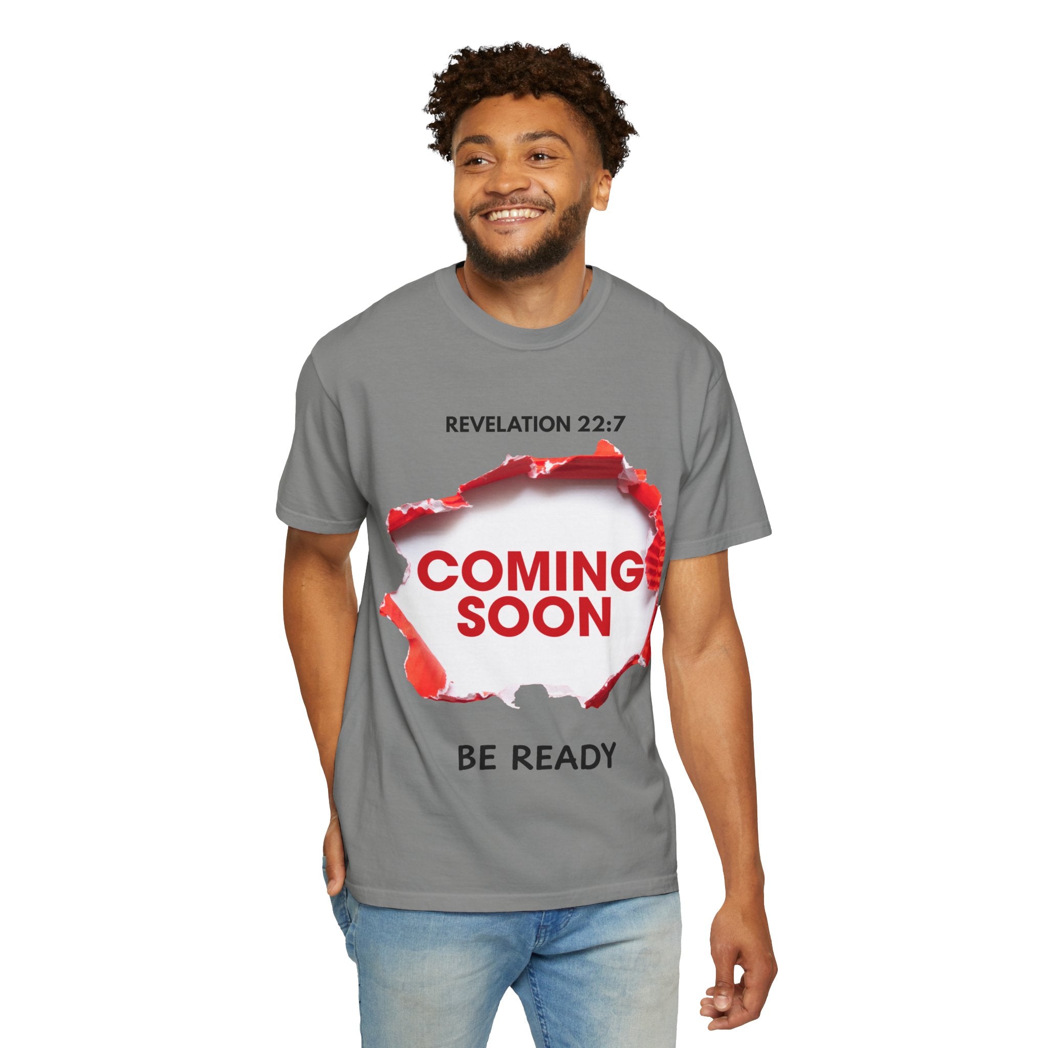 Revelation Message T-Shirt – Unisex Christian Prophetic Tee (Coming Soon)