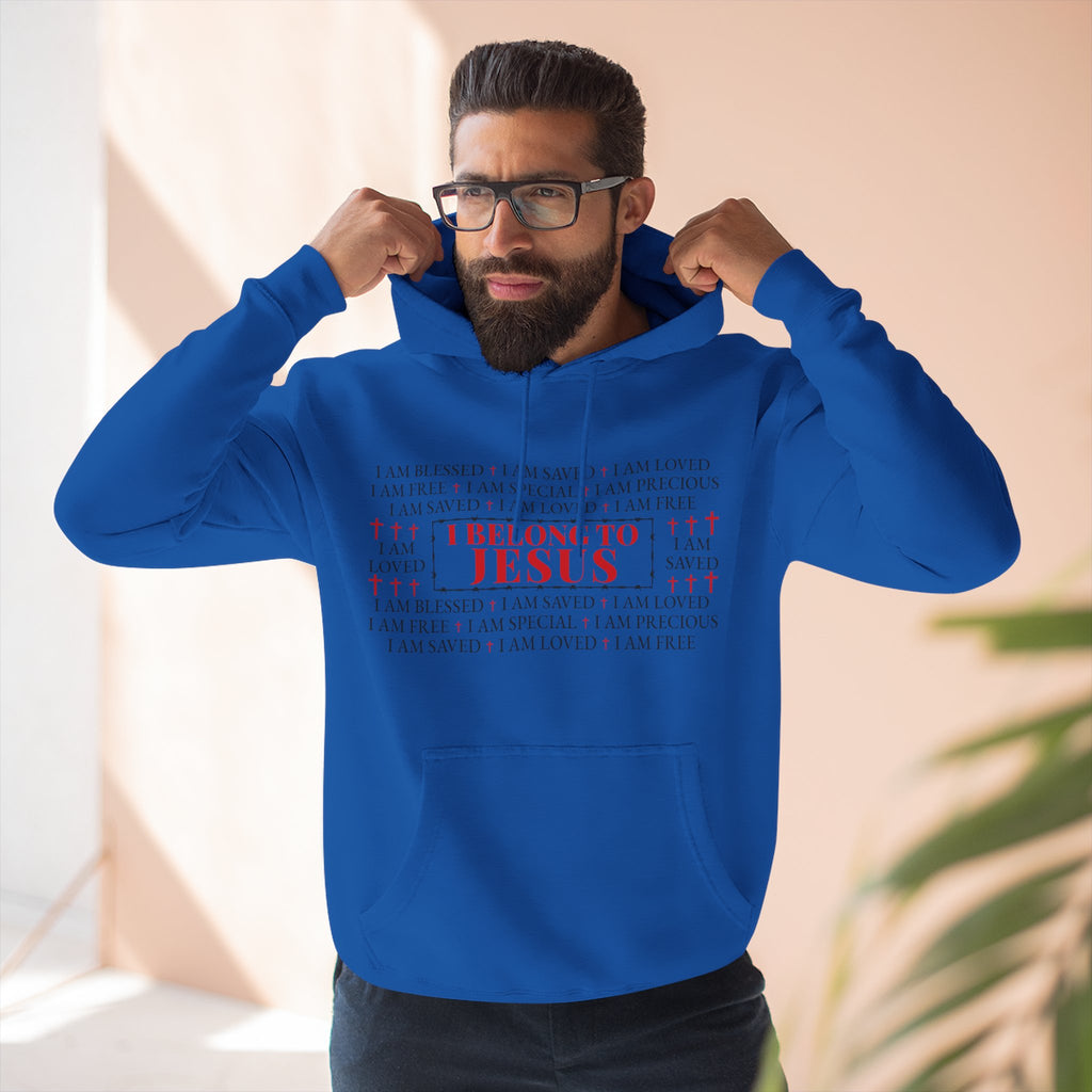 I Belong To Jesus Hoodie – Unisex Fleece Christian Sweatshirt, Faith Apparel Gift