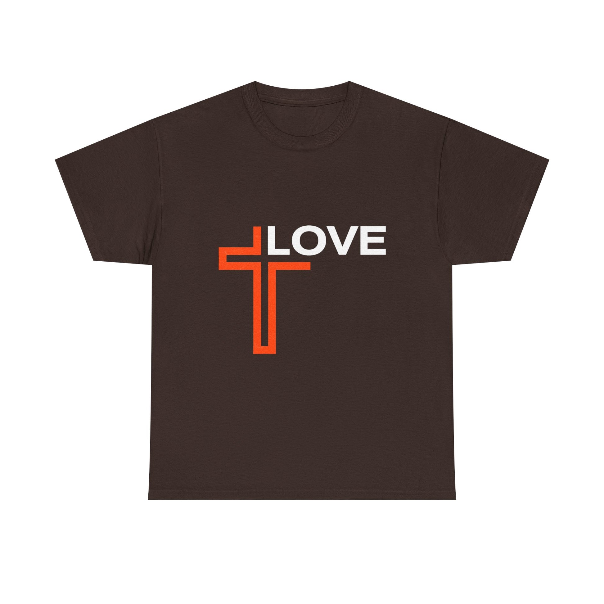 Love Unisex Heavy Cotton T-Shirt – Christian Faith Tee, Inspirational Apparel