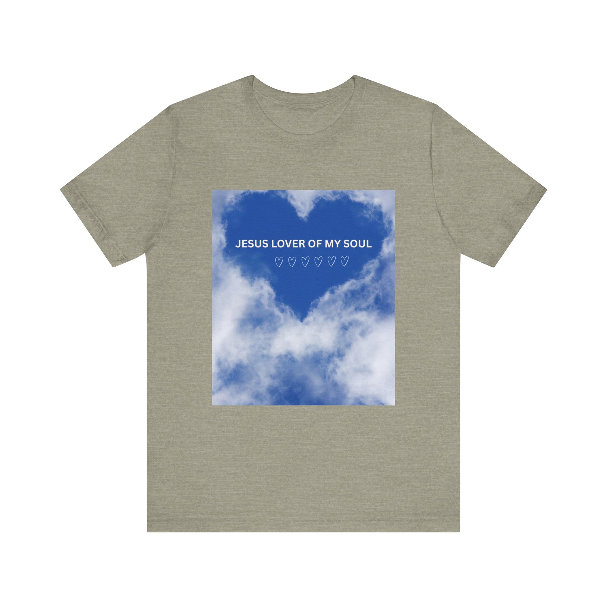 Jesus Lover of My Soul Tee - Comfort, Faith, Inspiration, Gift for Believers, Everyday Wear, Religious Apparel