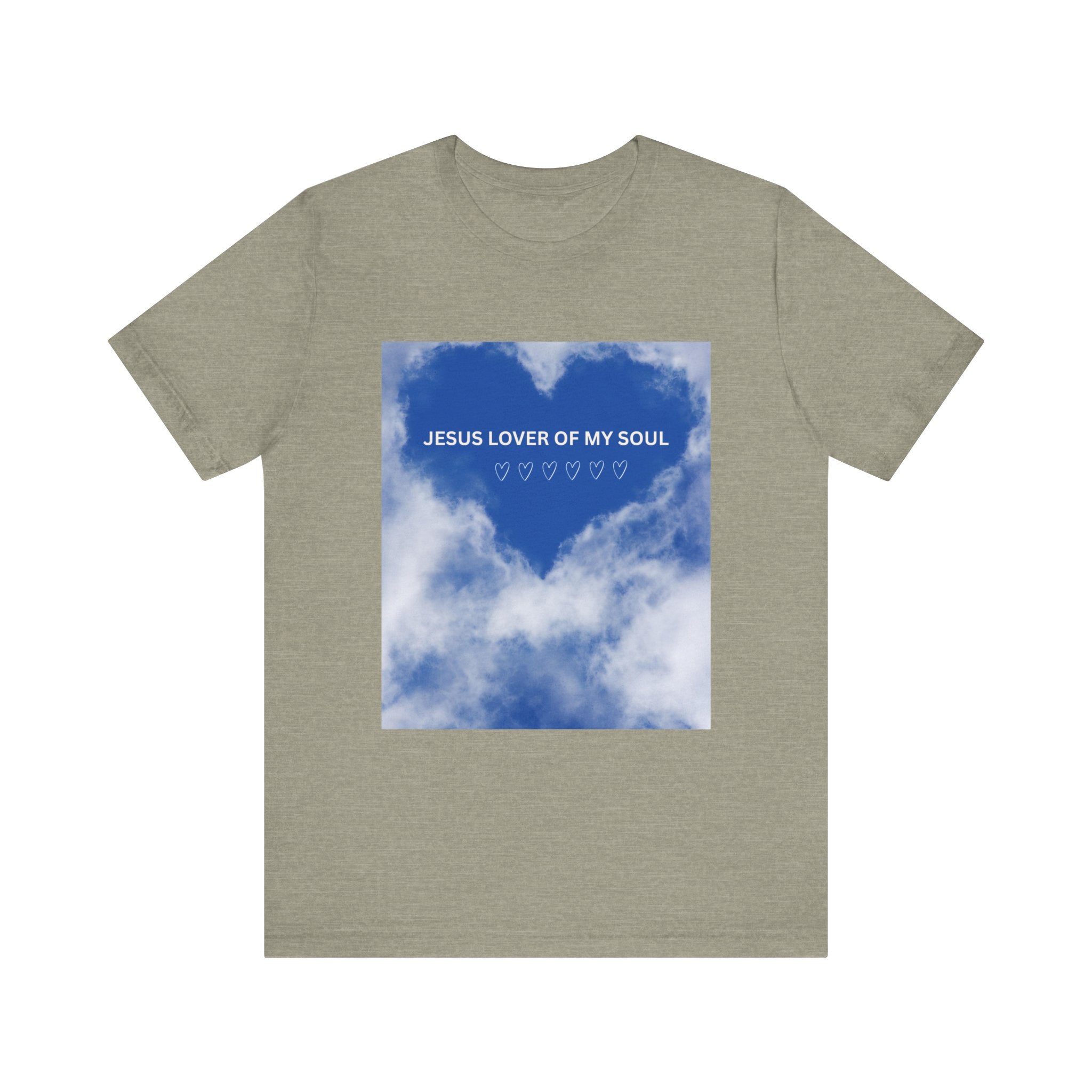 Jesus Lover of My Soul Tee - Comfort, Faith, Inspiration, Gift for Believers, Everyday Wear, Religious Apparel