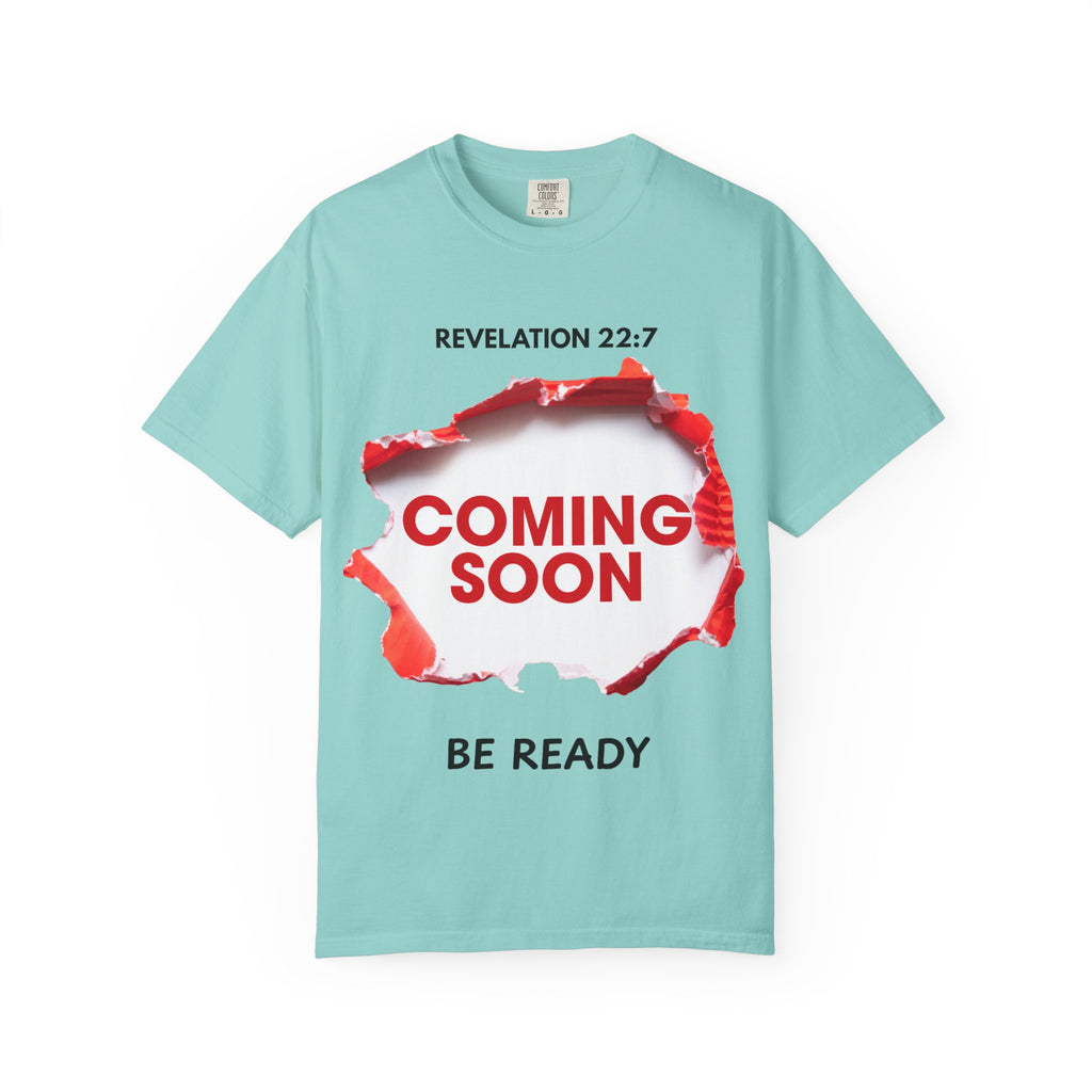 Revelation Message T-Shirt – Unisex Christian Prophetic Tee (Coming Soon)