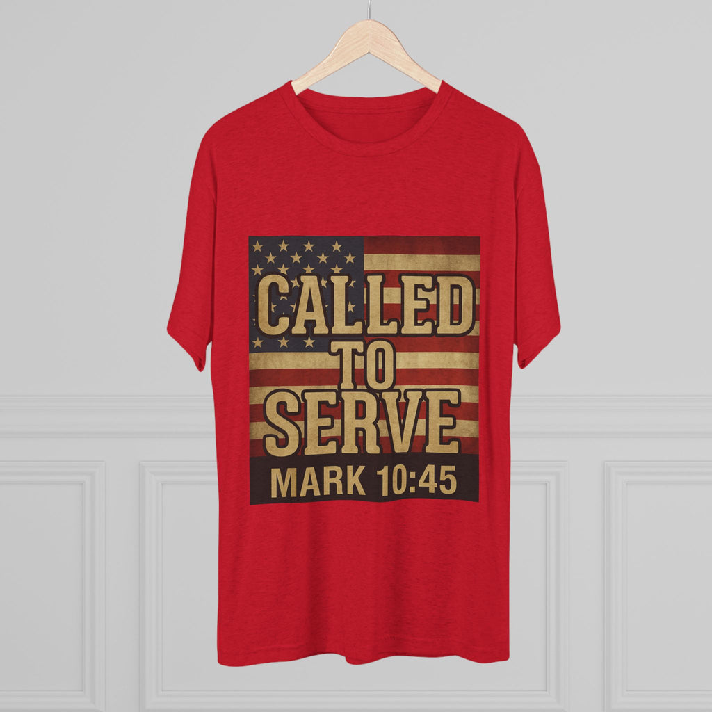 Patriotic Crew Tee | Called to Serve T-Shirt