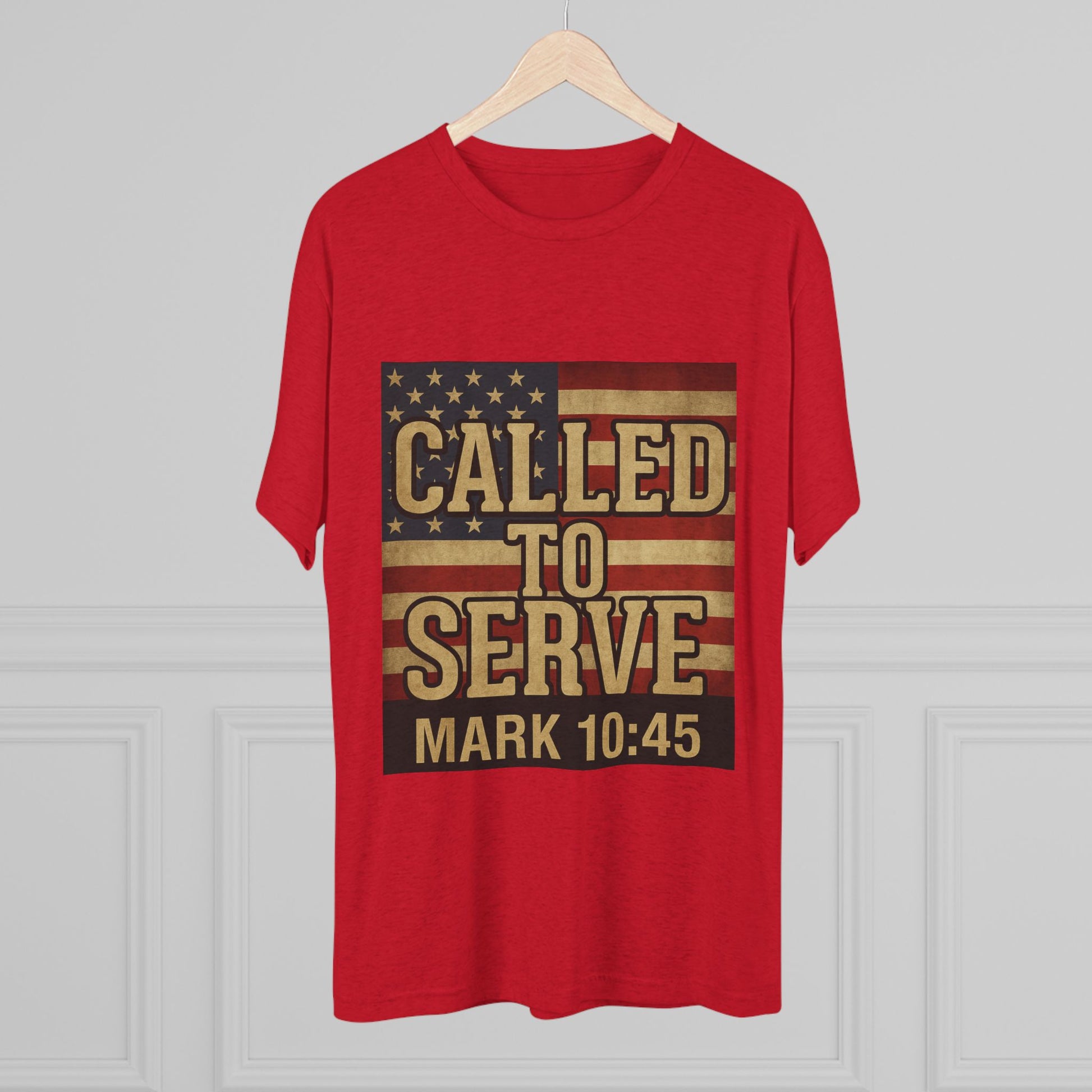 Patriotic Crew Tee | Called to Serve T-Shirt