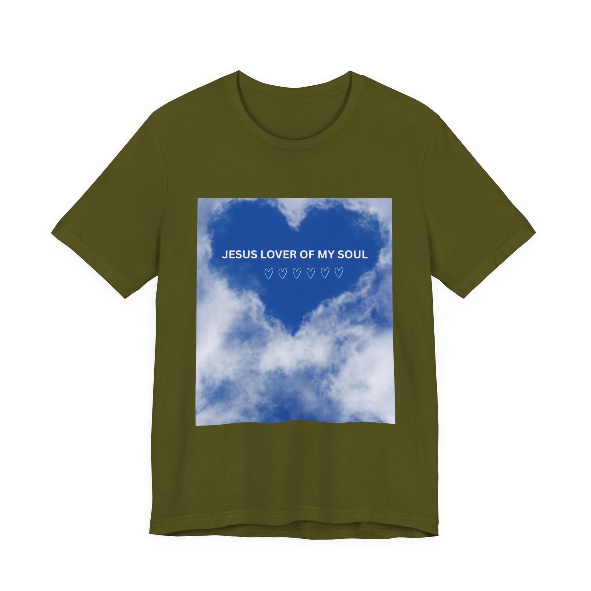 Jesus Lover of My Soul Tee - Comfort, Faith, Inspiration, Gift for Believers, Everyday Wear, Religious Apparel