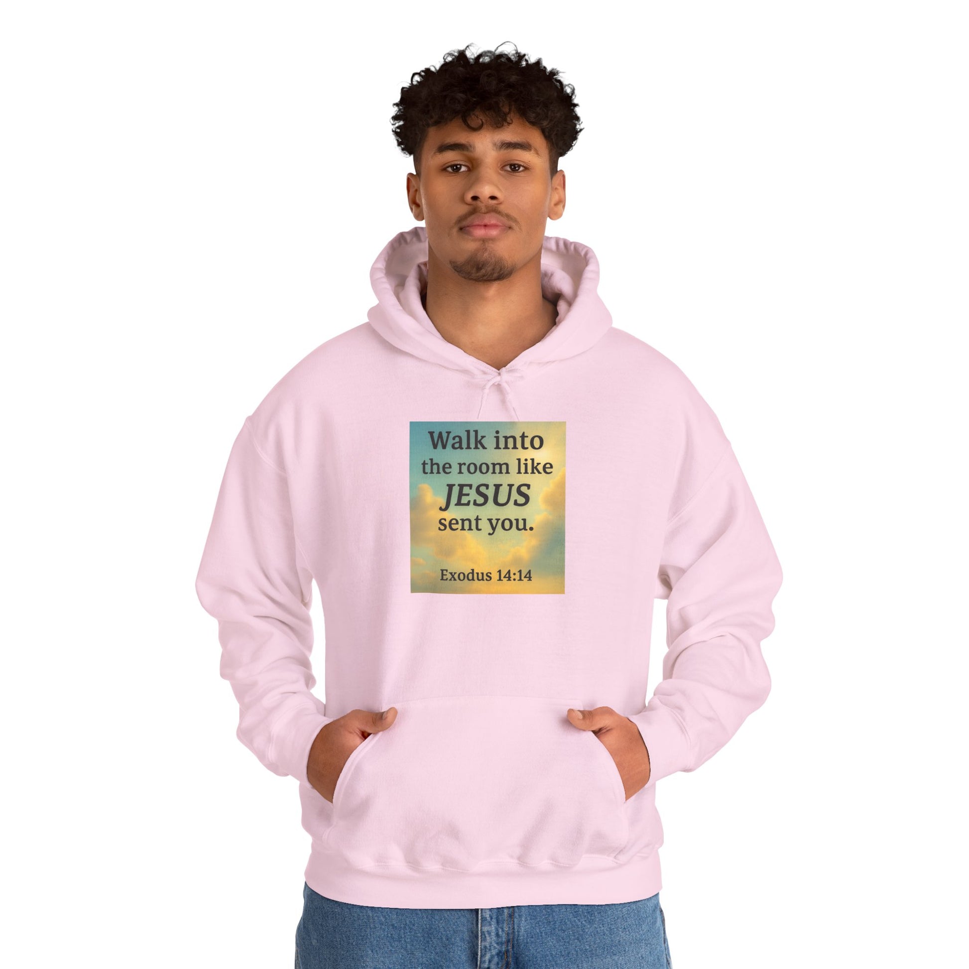 Walk Into The Room Unisex Heavy Blend™ Hooded Sweatshirt
