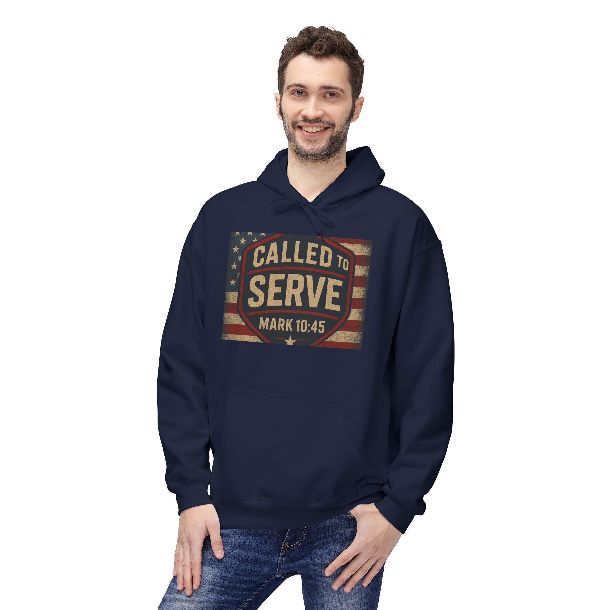 Called to Serve Hoodie – Unisex Midweight Fleece Sweatshirt