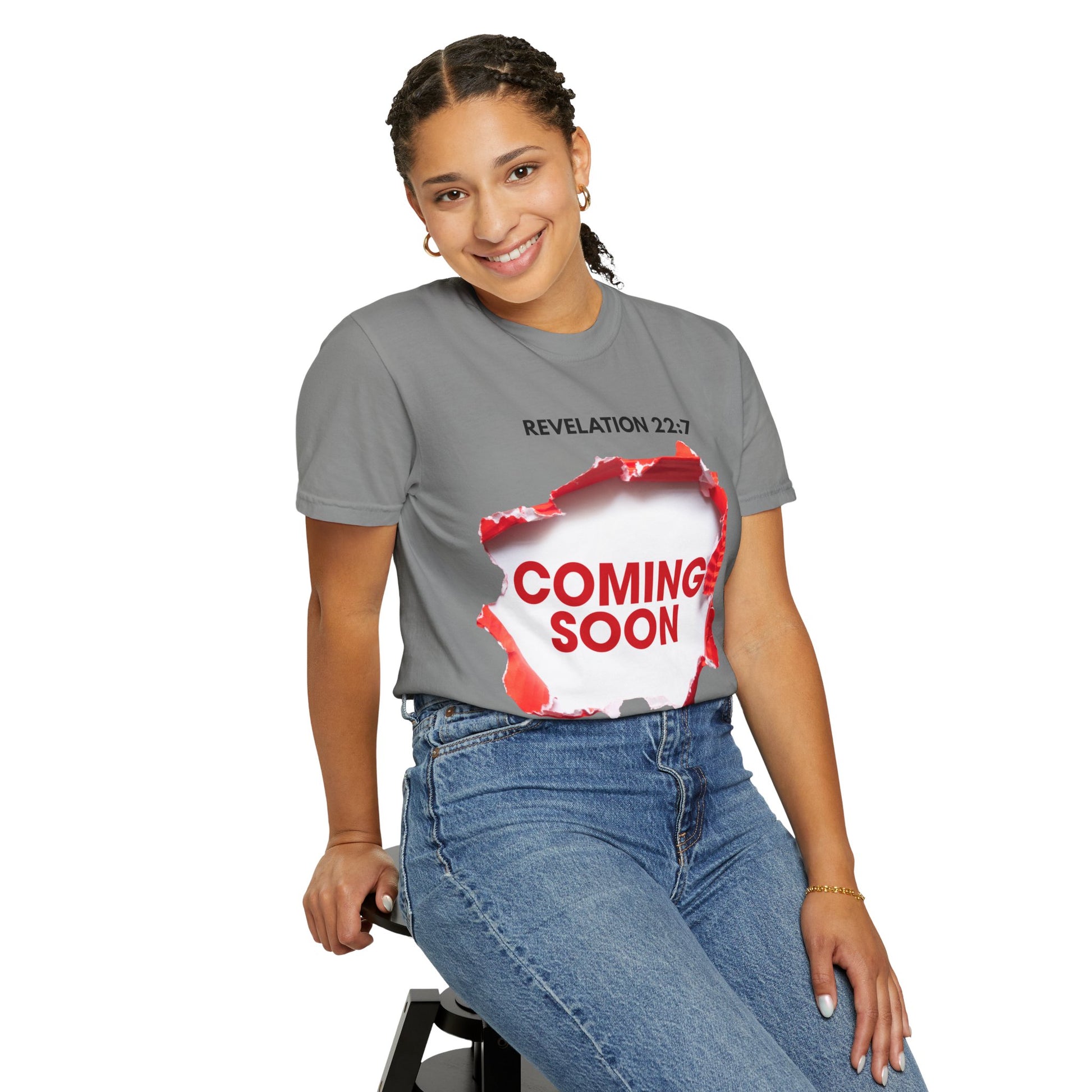 Revelation Message T-Shirt – Unisex Christian Prophetic Tee (Coming Soon)