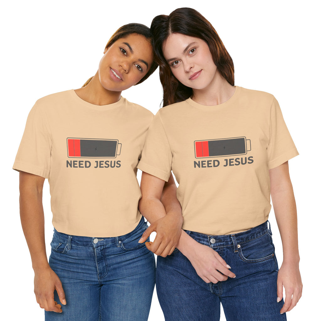 Faith-Inspired Short Sleeve Tee, Casual T-Shirt