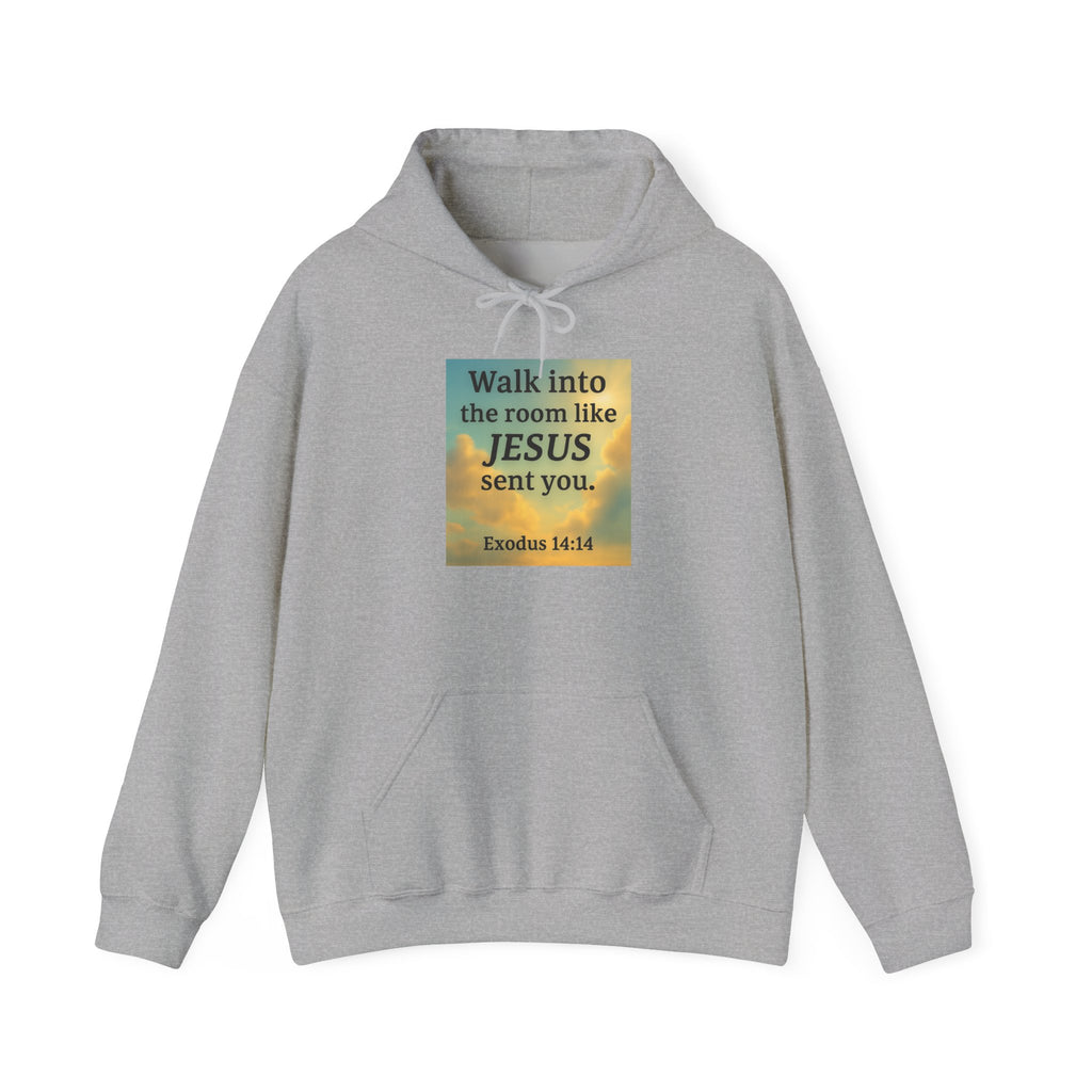 Walk Into The Room Unisex Heavy Blend™ Hooded Sweatshirt