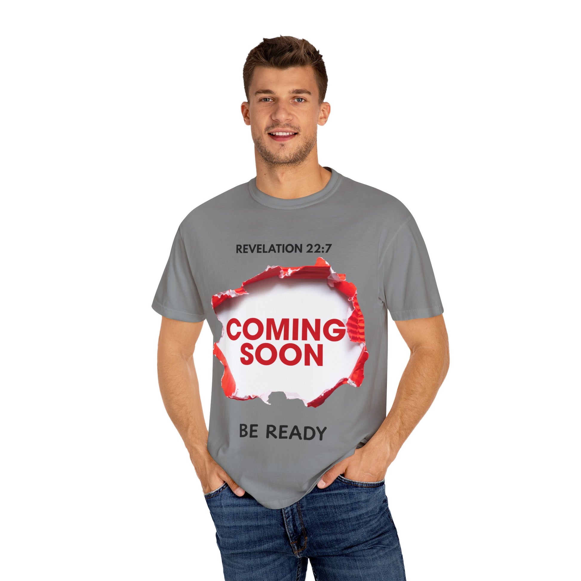 Revelation Message T-Shirt – Unisex Christian Prophetic Tee (Coming Soon)