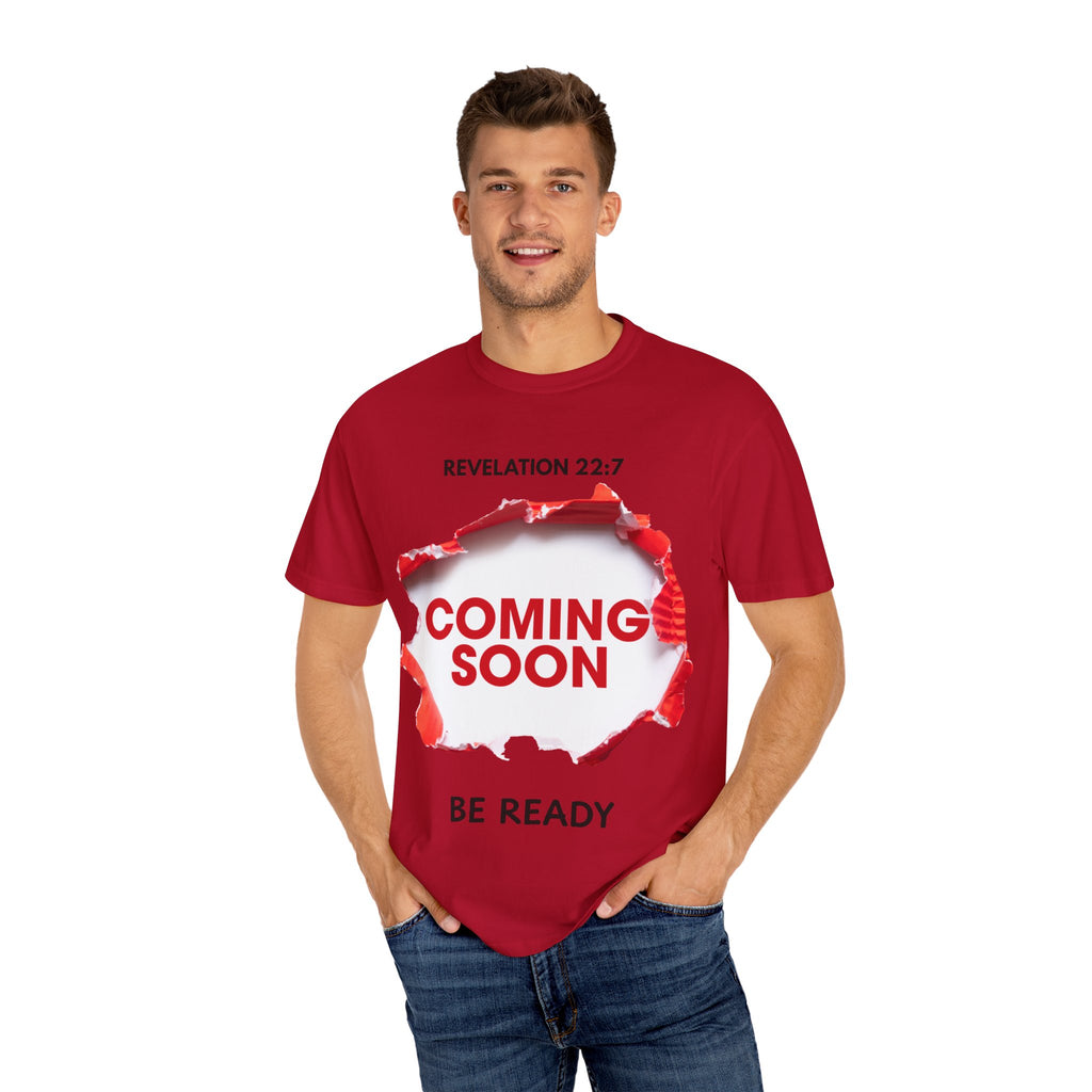 Revelation Message T-Shirt – Unisex Christian Prophetic Tee (Coming Soon)