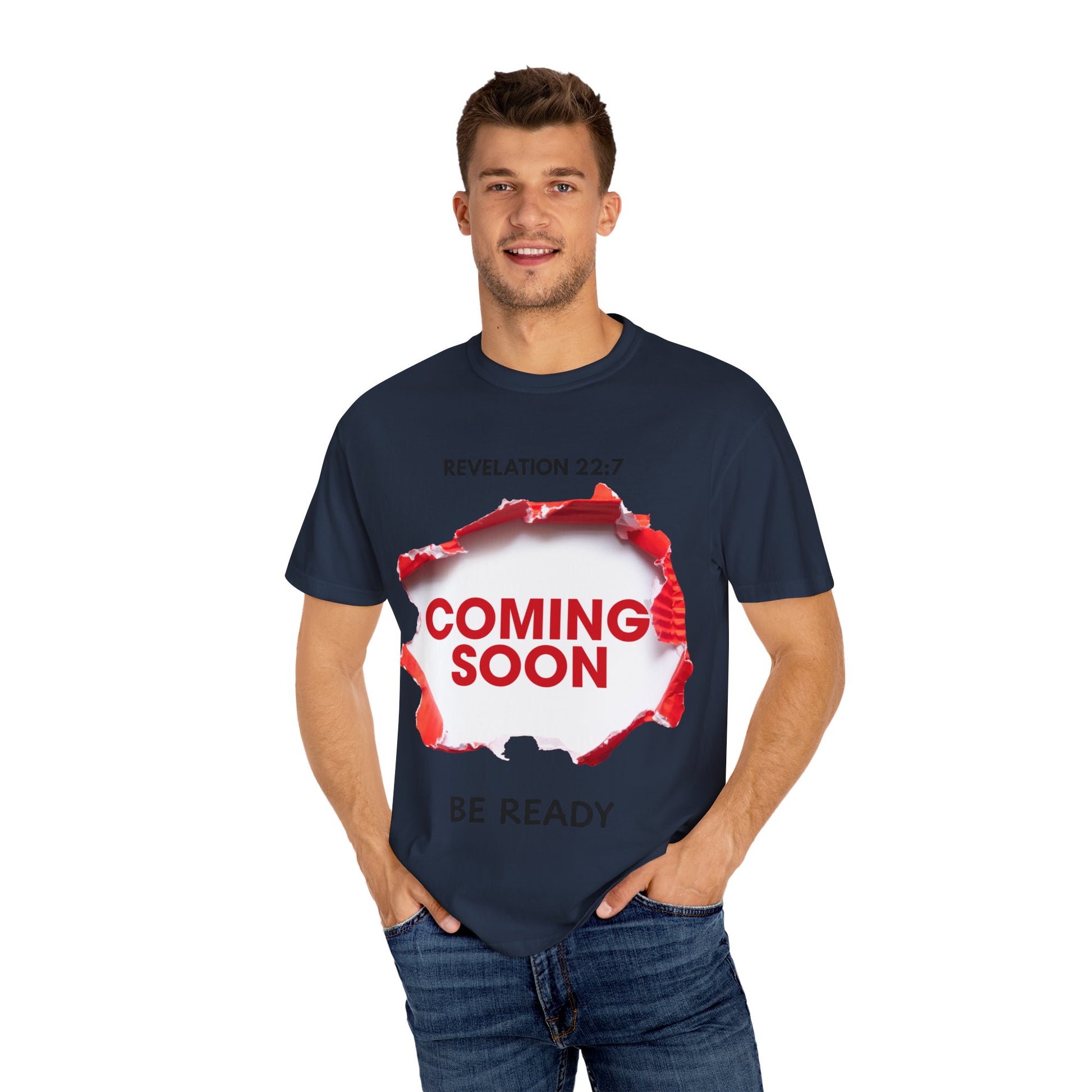 Revelation Message T-Shirt – Unisex Christian Prophetic Tee (Coming Soon)