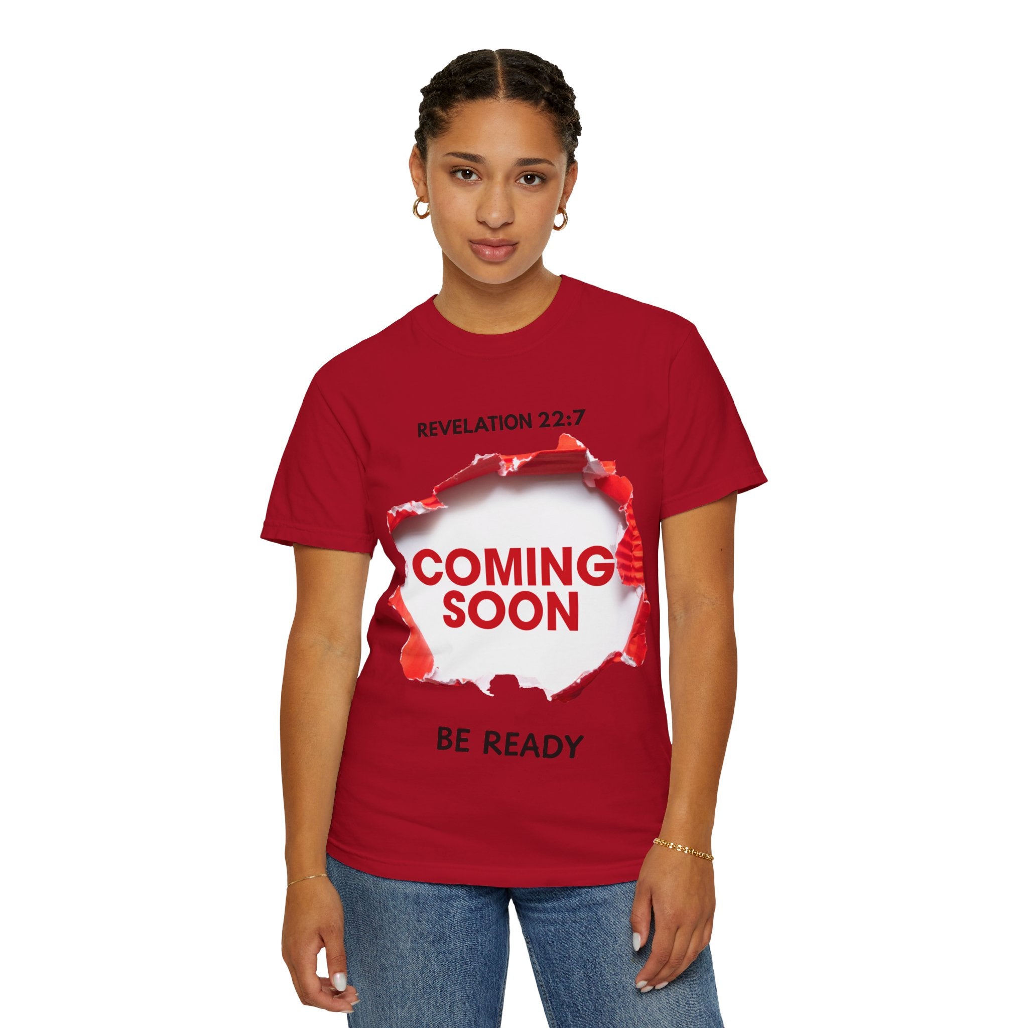 Revelation Message T-Shirt – Unisex Christian Prophetic Tee (Coming Soon)